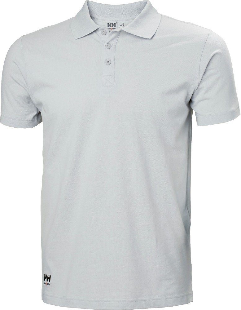 Hansen Classic Dark Helly Poloshirt Shirt Grey Polo