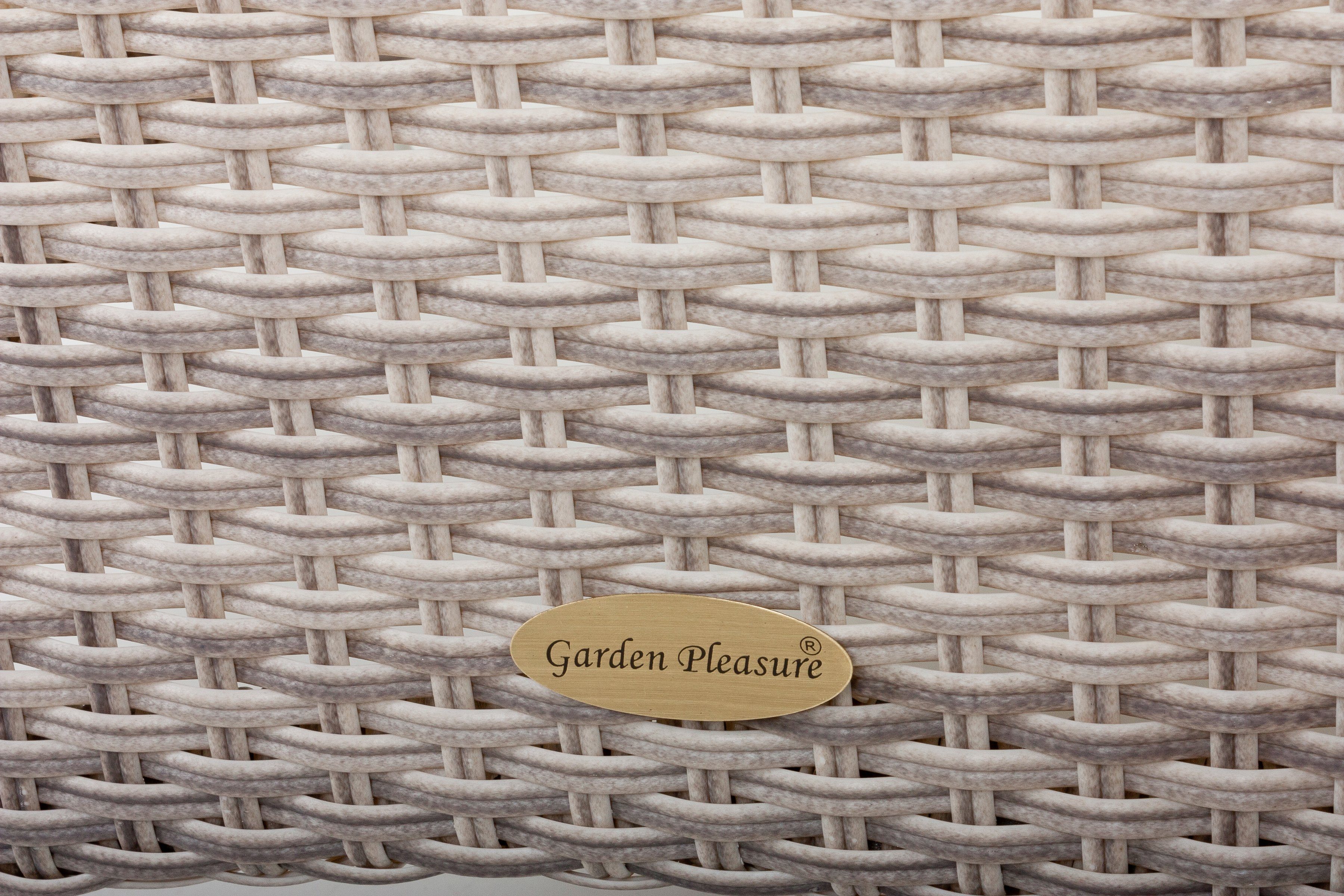echter Glasplatte Pleasure Garden mit DIJON, Gartentisch