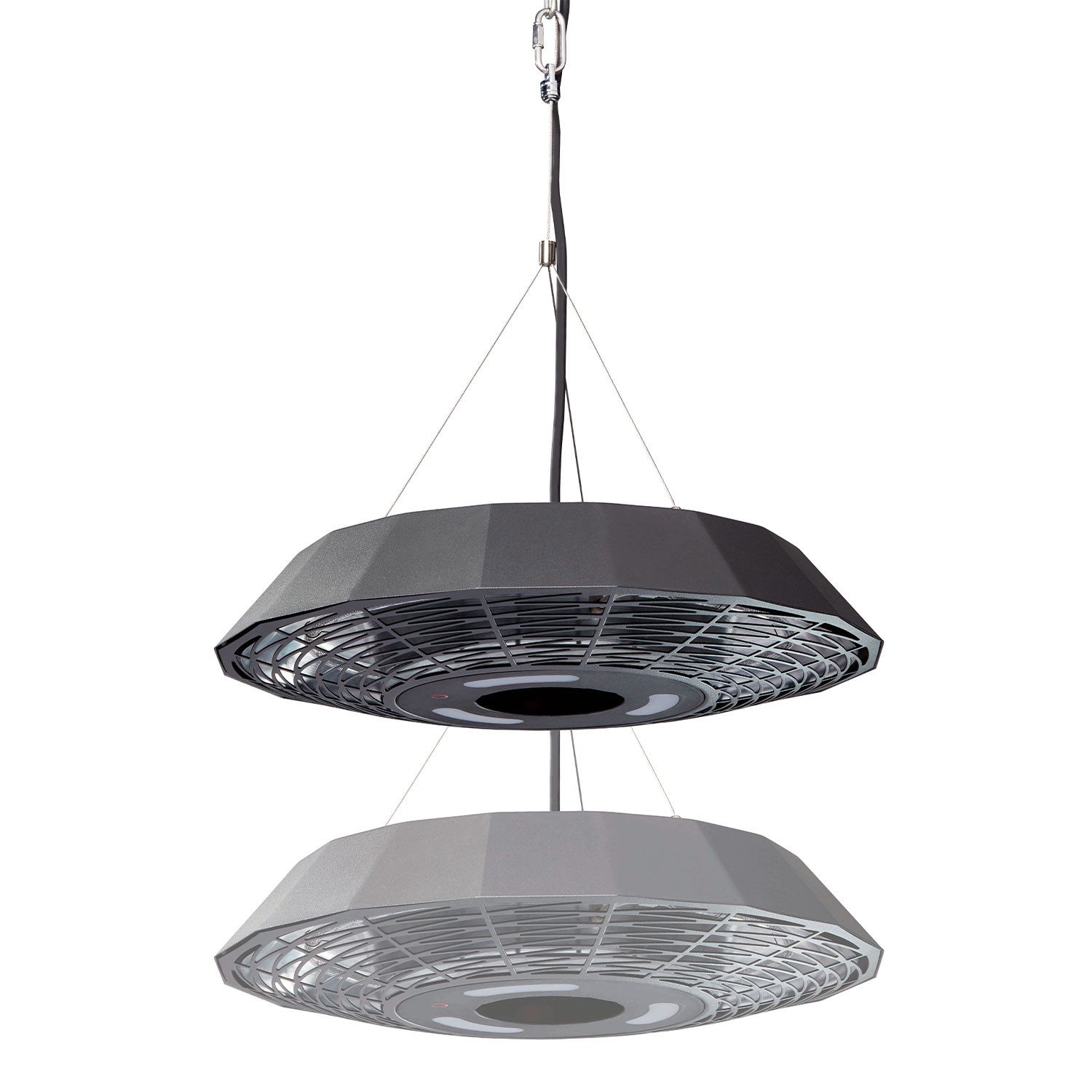 Enders® Terrassenstrahler Elektro Heizstrahler Marbella - Infrarotstrahler mit Fernbedienung