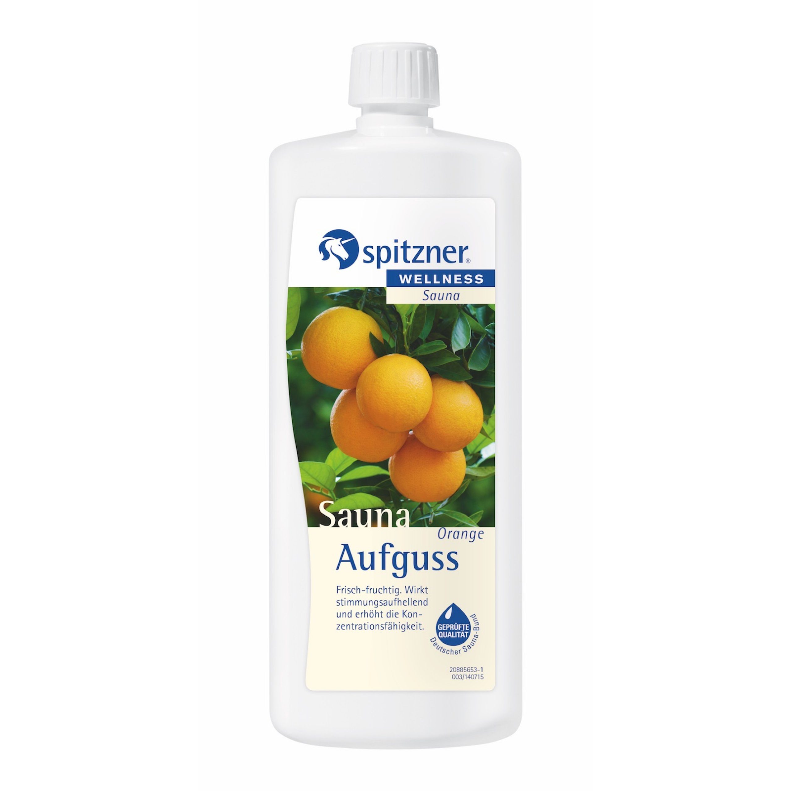 Spitzner Aufgusskonzentrat Spitzner Saunaaufguss Orange 1 Liter 8850025