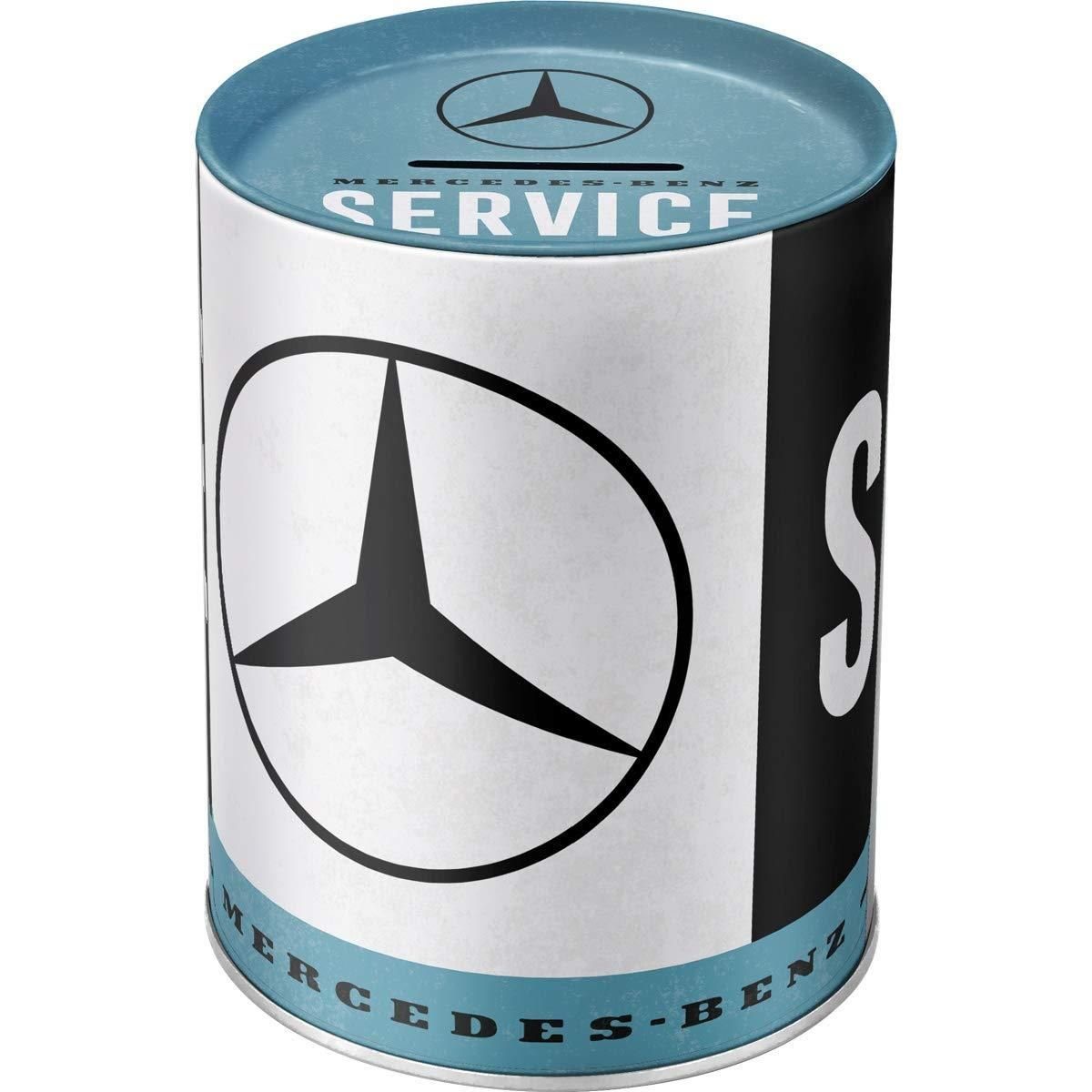 Nostalgic-Art Spardose Metall Spardose Sparbüchse Sparschwein - Mercedes-Benz Service