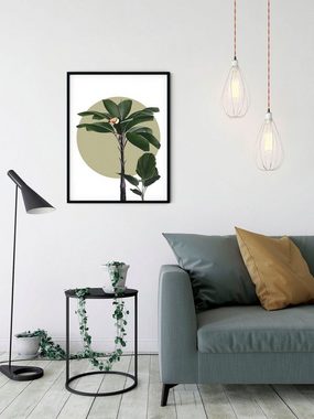 Komar Wandbild Botanical Garden Palmtree, (1 St), Kinderzimmer, Schlafzimmer, Wohnzimmer