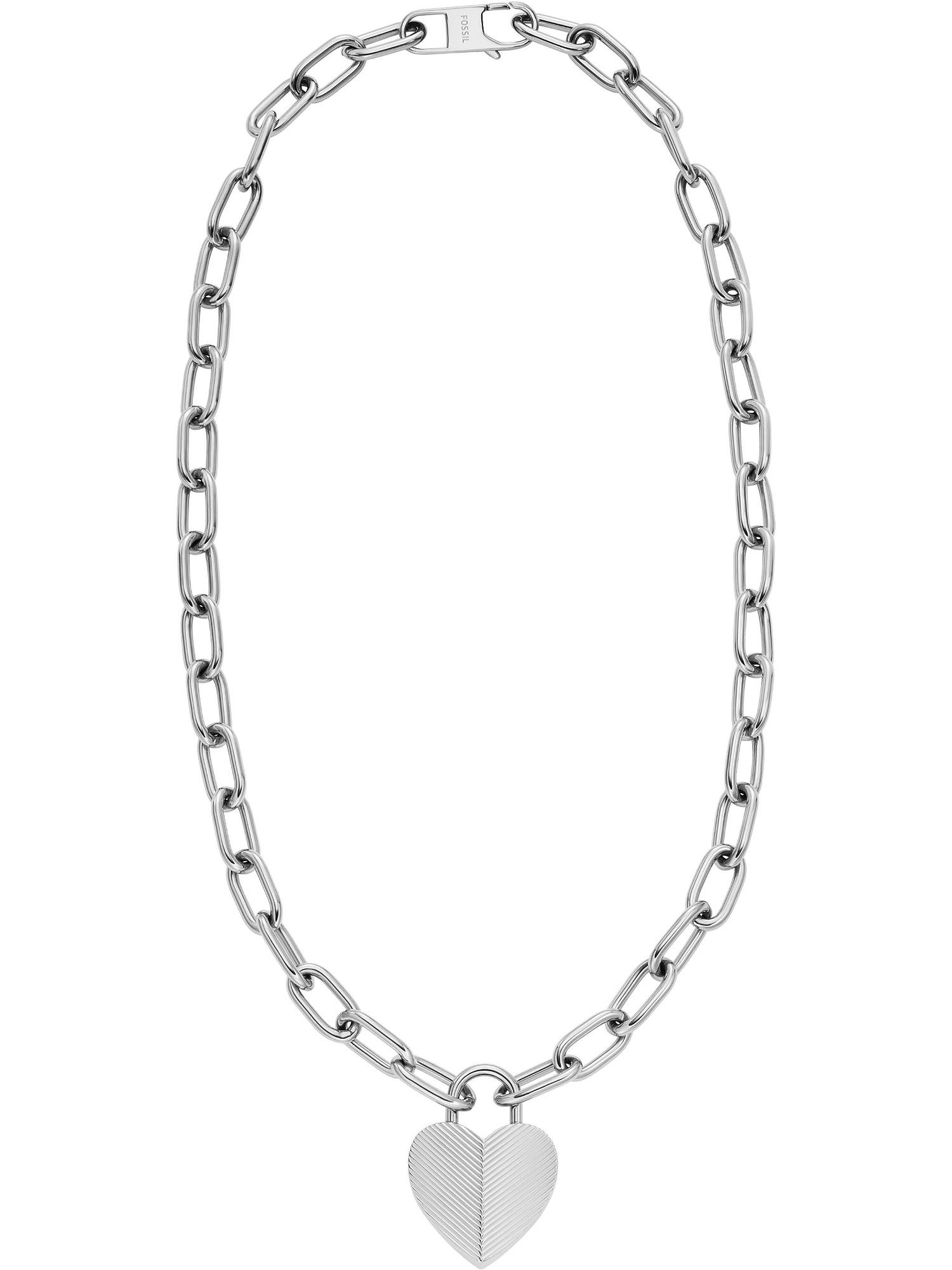 Fossil Collier Fossil Damen-Kette Edelst...