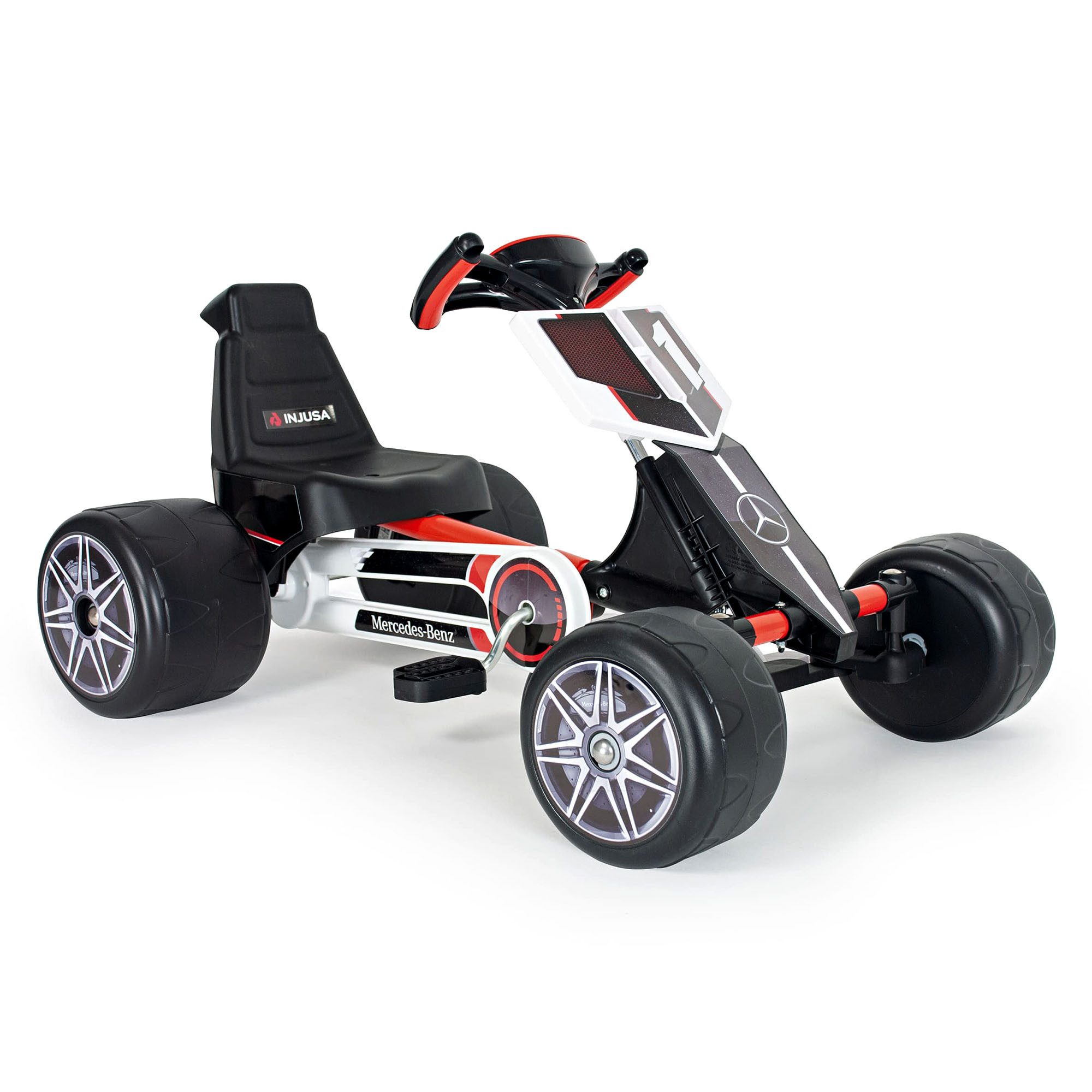 INJUSA Rutscherauto Mercedes Special, Kinderfahrzeug Rutschauto ab 2 Jahren ergonomisch stabil Lizenzdesign