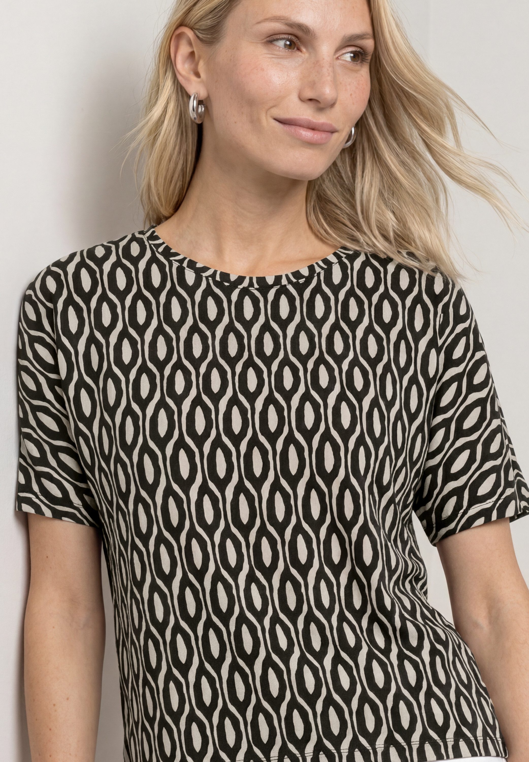 STREET ONE T-Shirt mit Zebra Print
