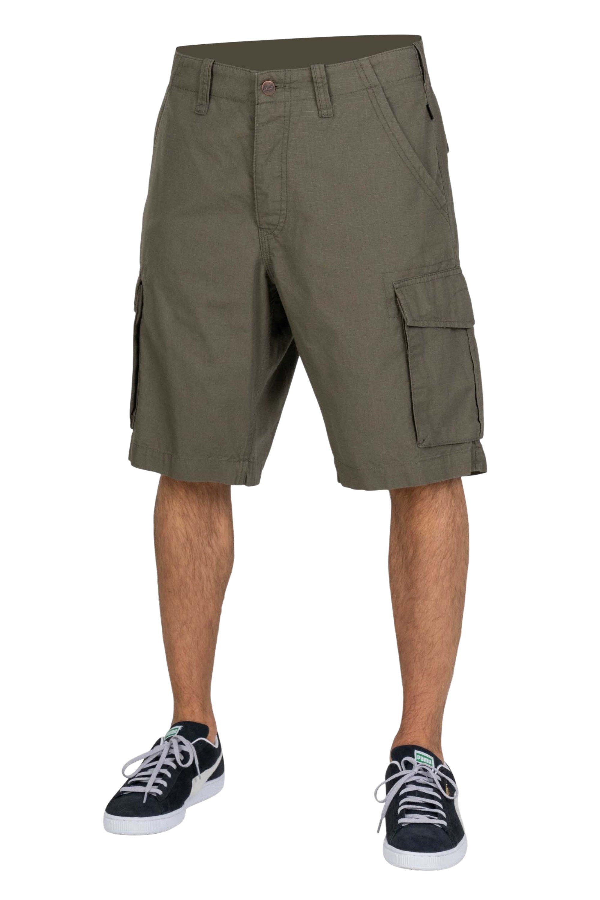 REELL Cargoshorts Short Reell New Cargo (1-tlg) Beintaschen mit Druckknöpfen