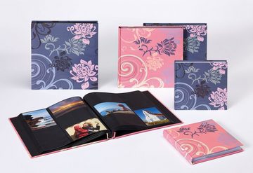 Walther Design Einsteck-Fotoalbum Memo-Einsteckalbum Grindy für 200 Fotos im Format 11,5x15,5 cm, buchgebundenes Einsteckalbum, für 200 Fotos à 11,5x15,5 cm