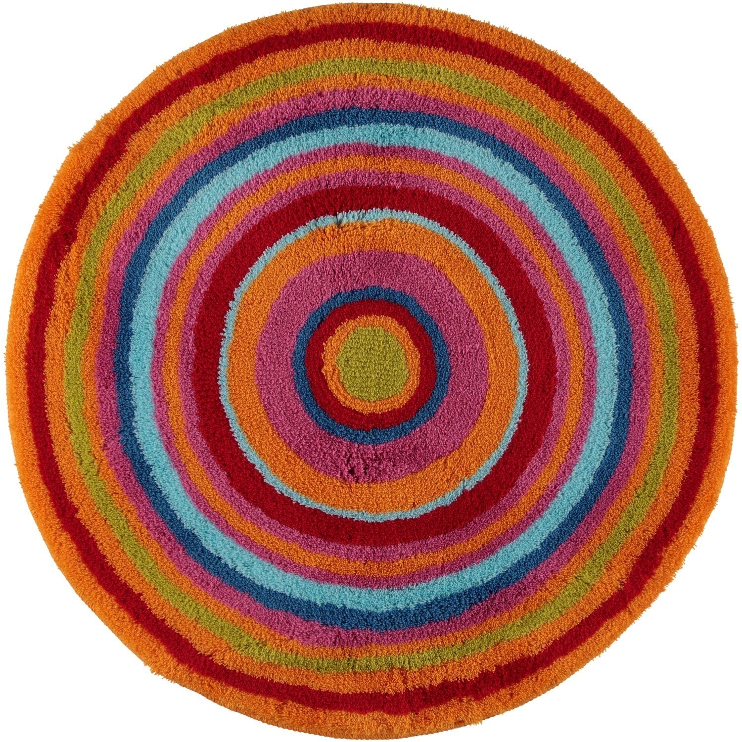 Badematte Mandala rund MEUSCH, Höhe 20 mm, 100% Polyacryl, rund