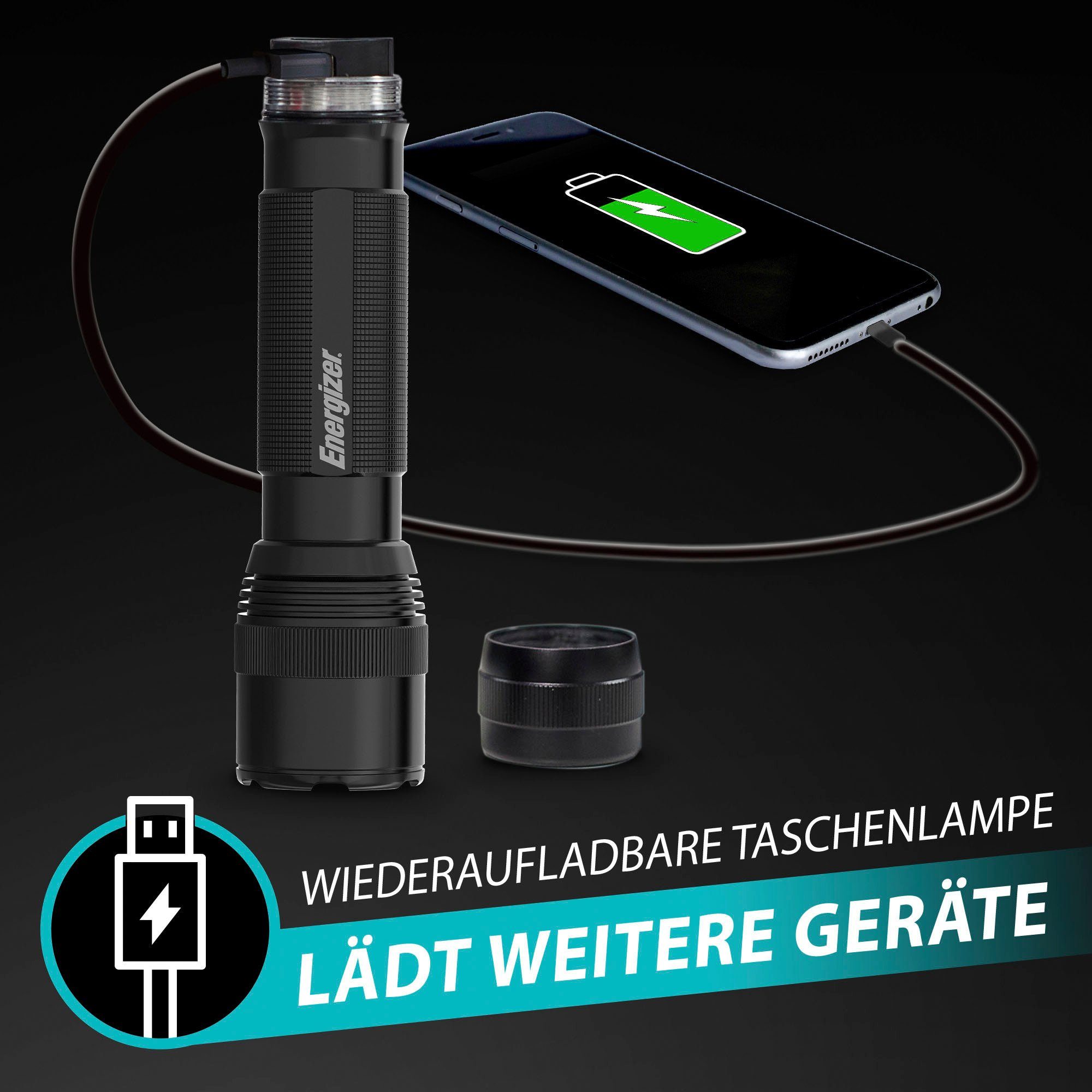 Energizer Metal Hybrid Tactical Taschenlampe