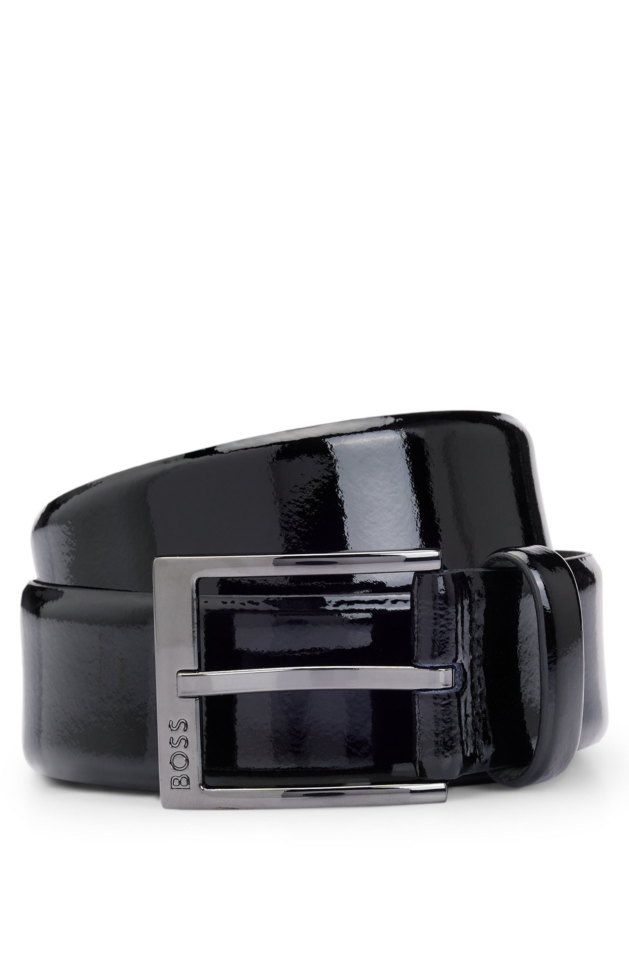 BOSS Ledergürtel Elloy-PC-An_Sz35 mit dezenter Boss-Prägung auf der Schließ günstig online kaufen