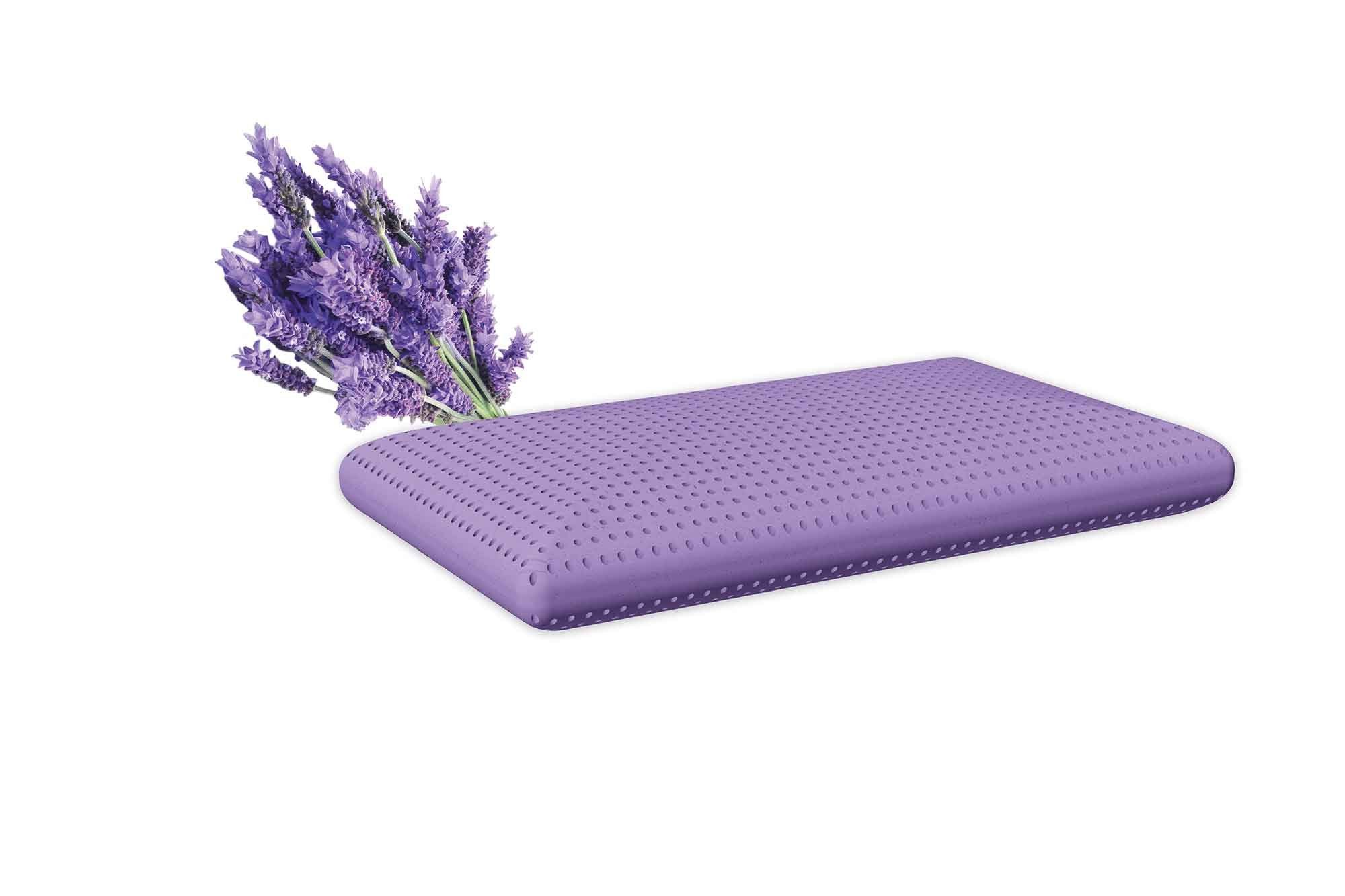 Orthopädisches Kissen mit Memory Effekt Lavendel Nackenstützkissen