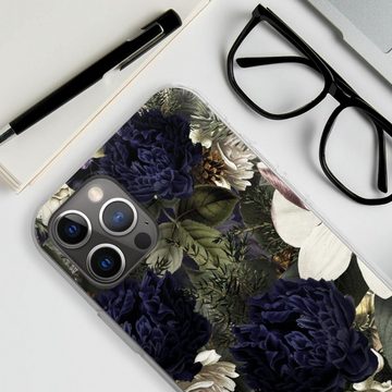 DeinDesign Handyhülle Utart Vintage Blumen Natur Blumen, Apple iPhone 12 Pro Silikon Hülle Bumper Case Handy Schutzhülle