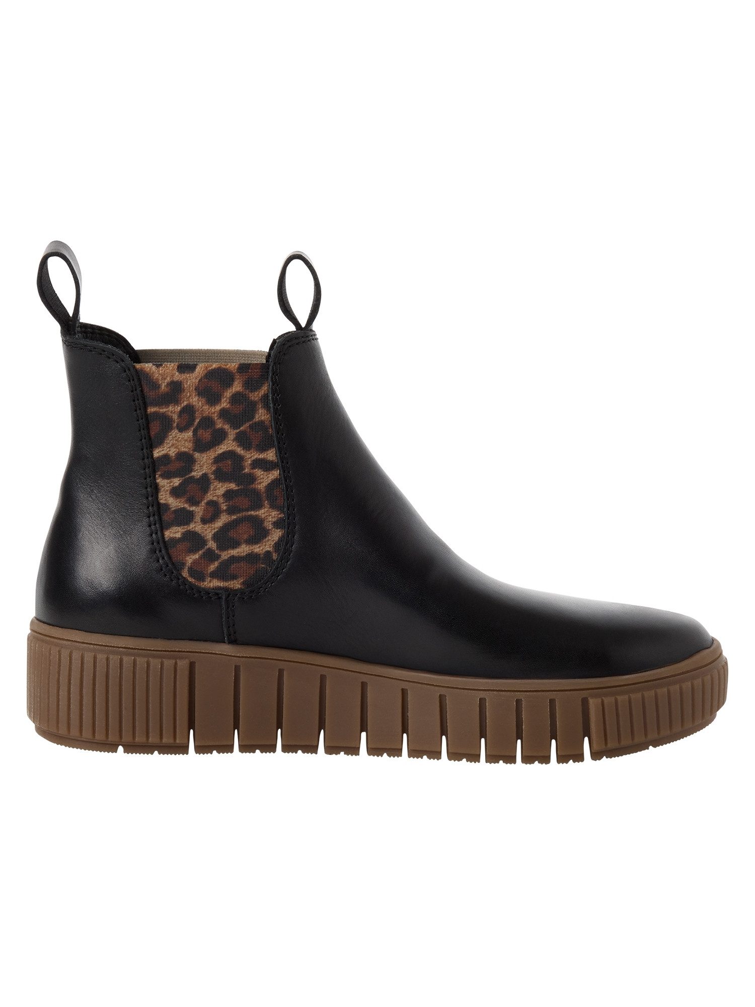 Tamaris COMFORT-Lining, Removable Sock aus Leder Chelseaboots COMFORT-Lining