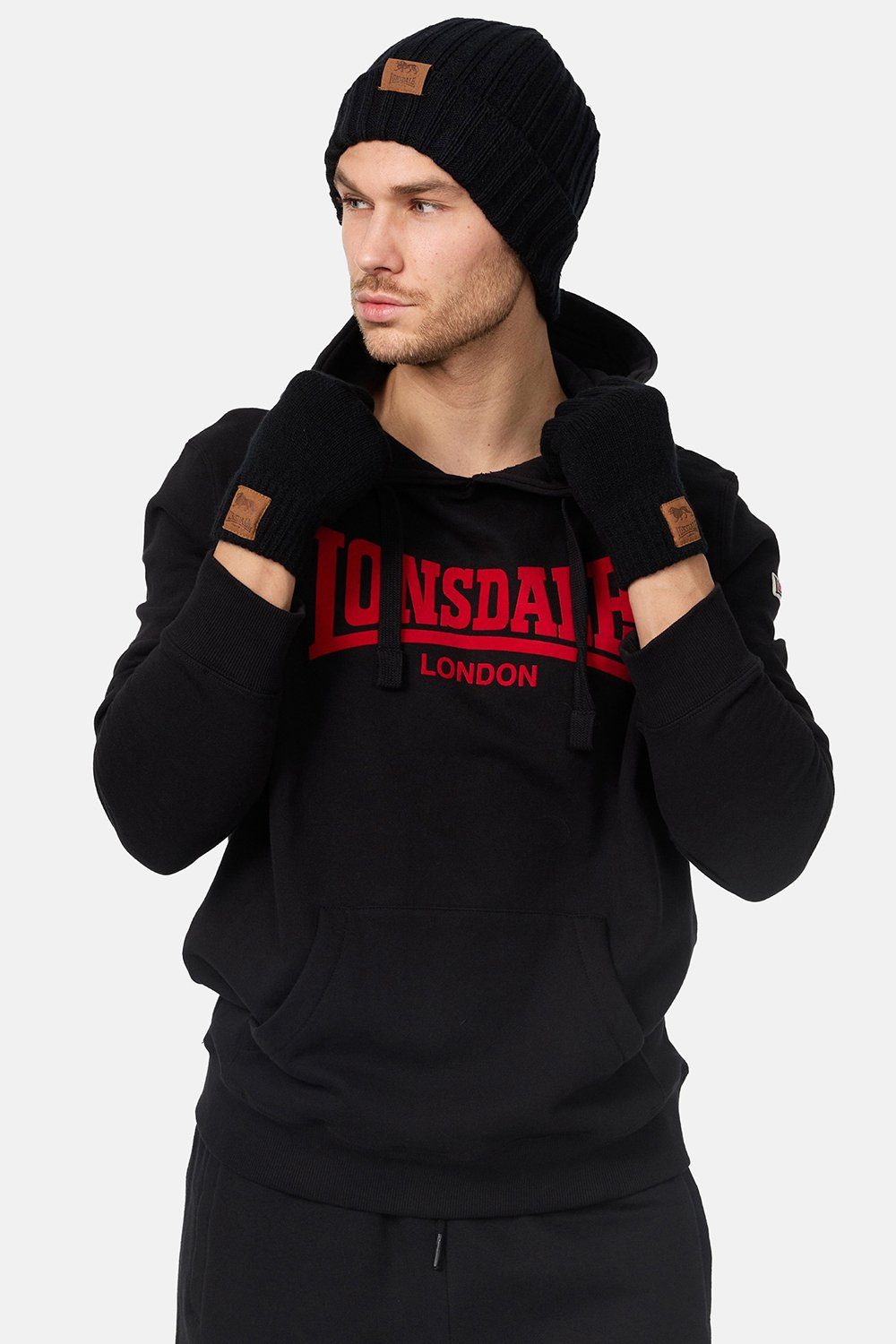 Lonsdale Strickmütze DEAZLEY (Set, 2-St) günstig online kaufen