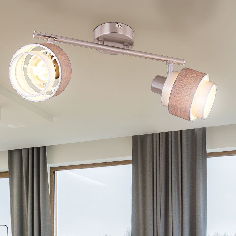 etc-shop LED Deckenspot, Deckenstrahler- Spotleuchte Warmweiß, verstellbar Leuchtmittel Deckenleuchte inklusive