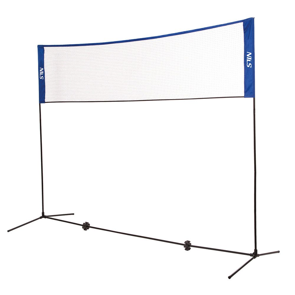 Nils Multifunktionsnetz Badmintonnetz Volleyballnetz Tennisnetz (Spar-Set, 1-St., 306 x 223 cm klappbar), höhenverstellbar, klappbar, 3-in-1, wetterfest