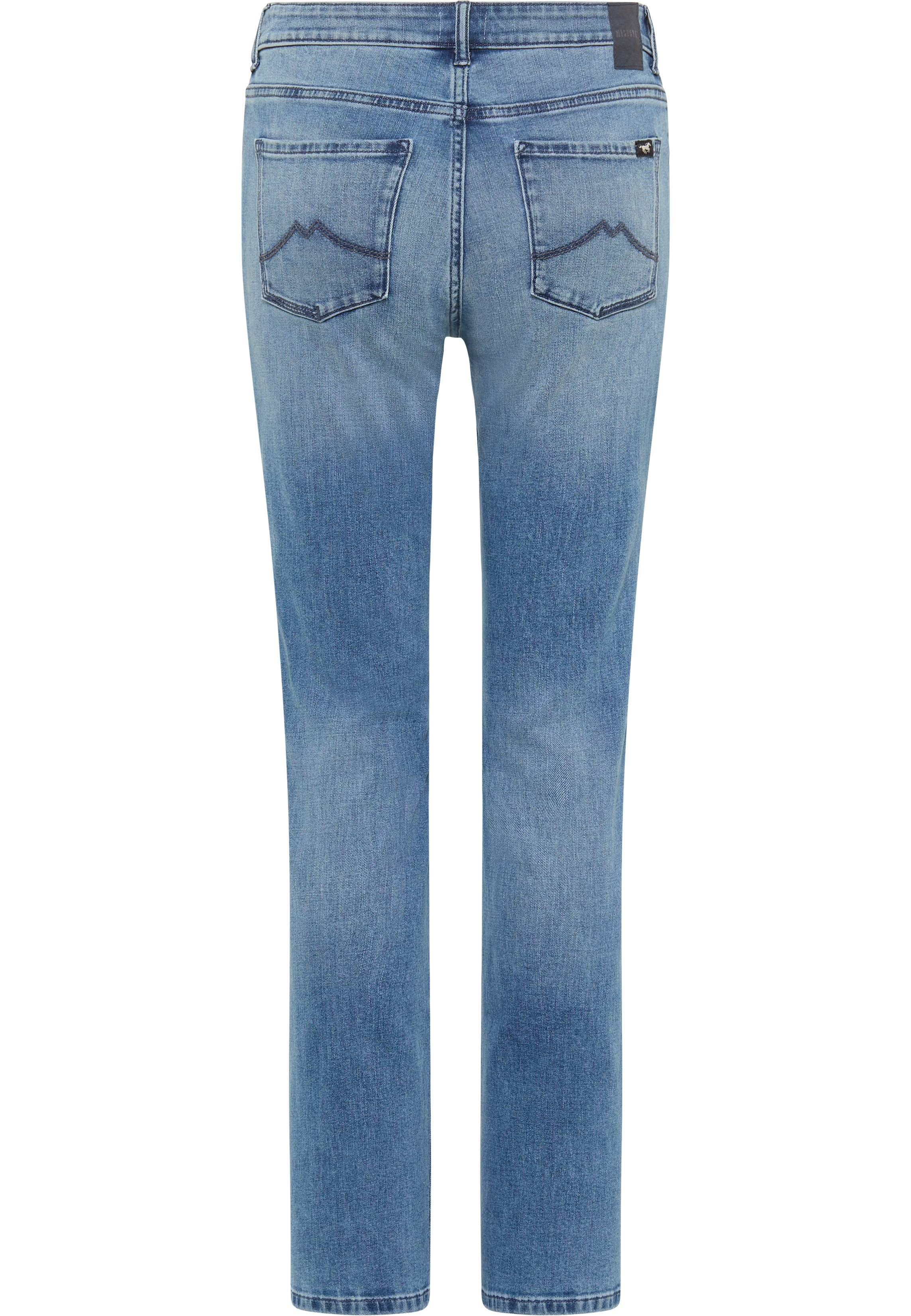 Straight-Jeans Straight mittelblau-5000413 Crosby Style MUSTANG Relaxed