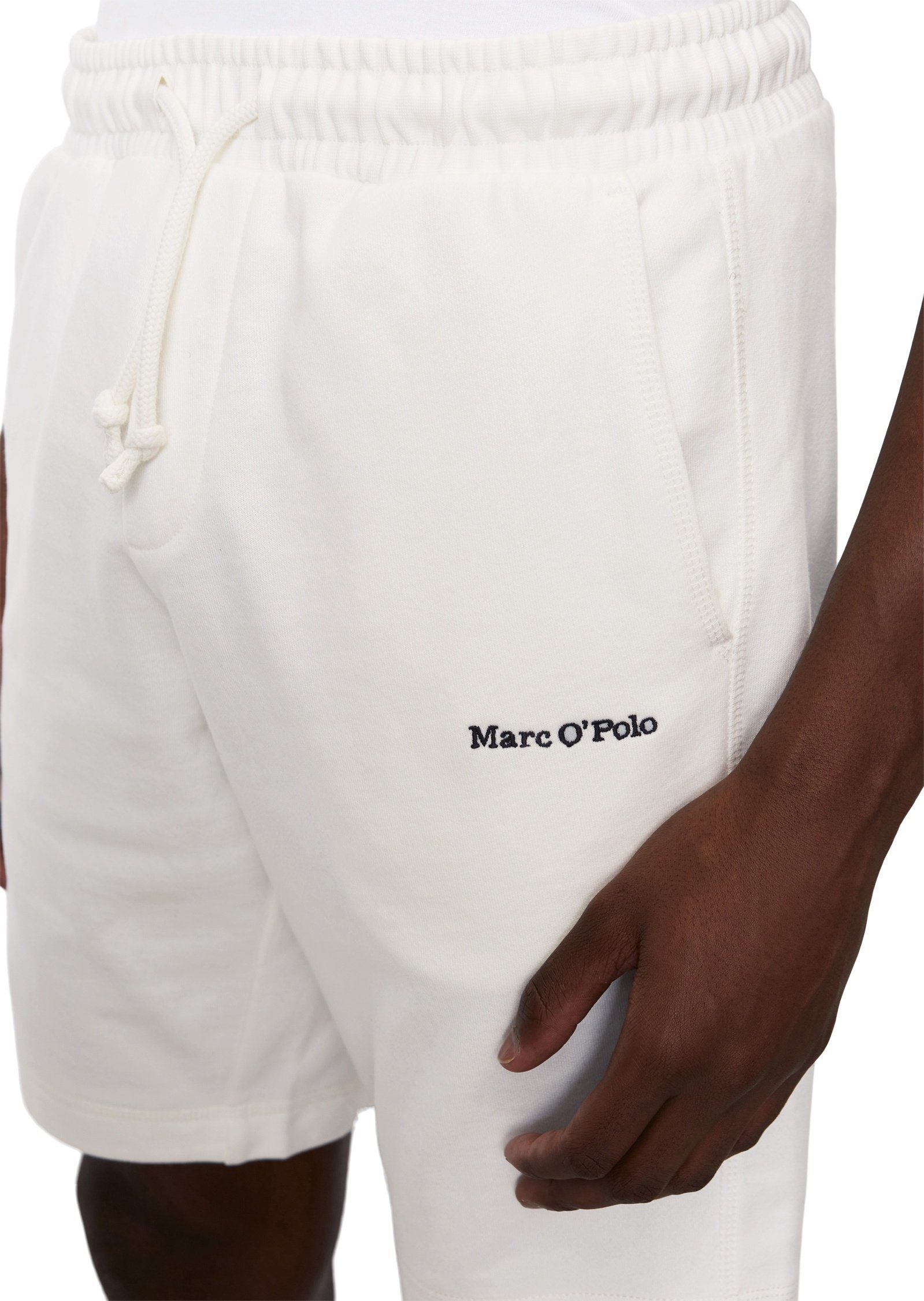 Cotton Marc O'Polo Shorts Organic aus weiß