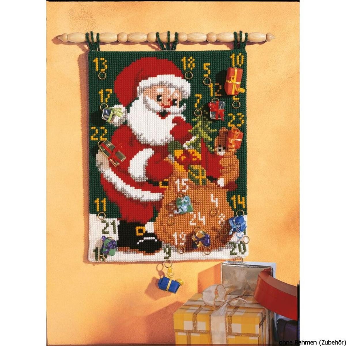 Vervaco Kreativset Vervaco Kreuzstich Wandbehang "Adventskalender", (embroidery kit by Marussia)