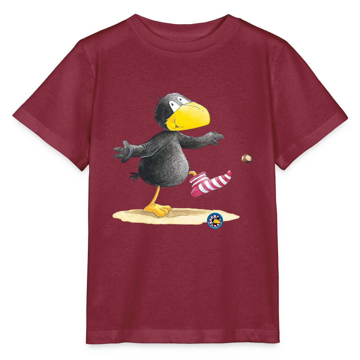 T-Shirt Der kleine Rabe Socke Kastanie Kinder Basic T-Shirt