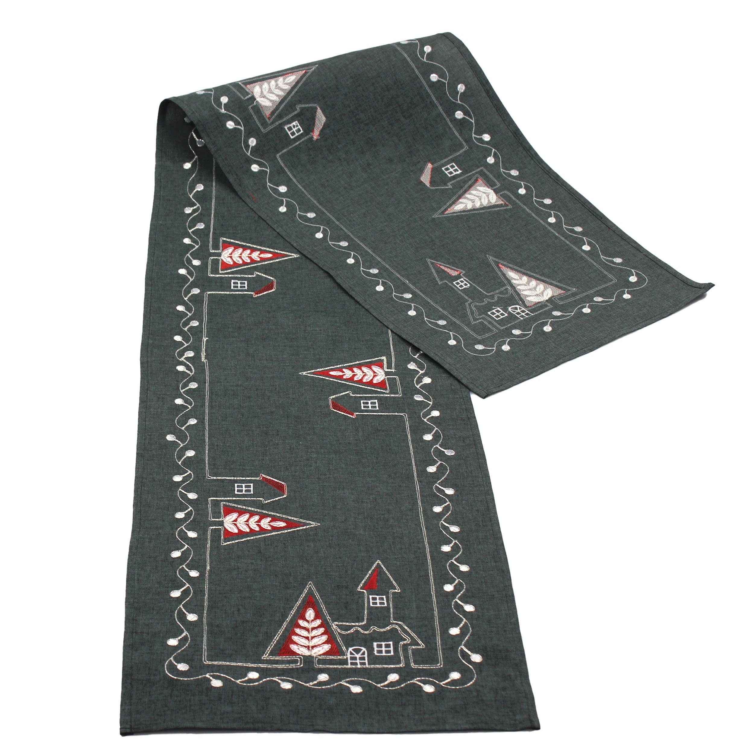 Haus und Deko Tischdecke Weihnachten Tischläufer 35 x 170 cm Tischdecke mit günstig online kaufen