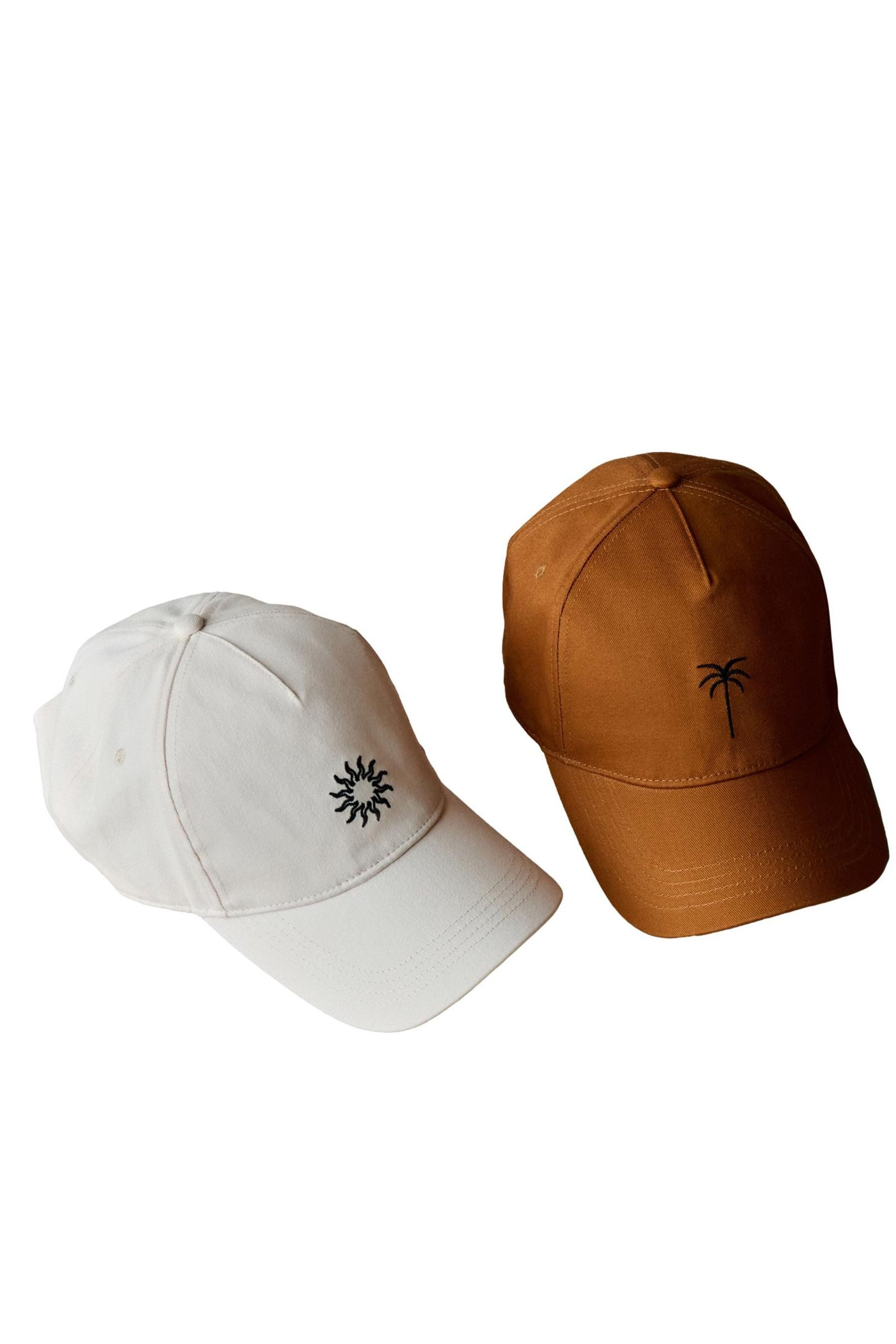 Baseball Cap Besticktes Cap im 2er-Pack