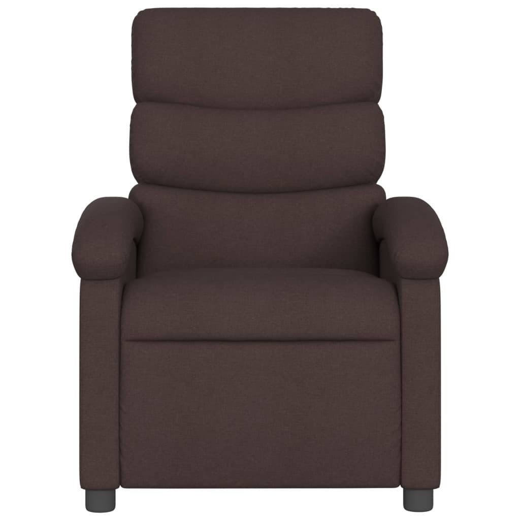 vidaXL Sessel Relaxsessel Dunkelbraun Stoff (1-St) günstig online kaufen