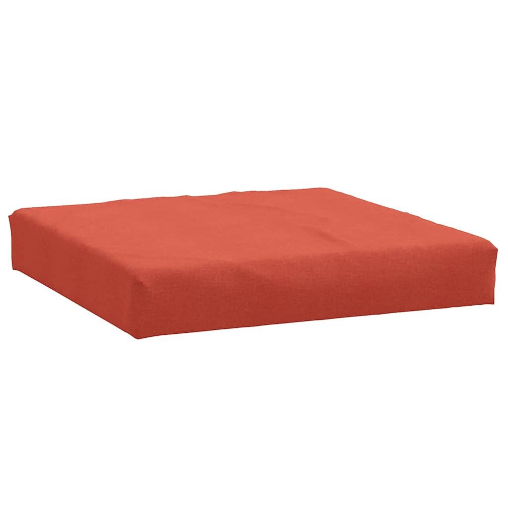 vidaXL Sitzauflage Palettenkissen Melange Rot 60x60x9,5 günstig online kaufen