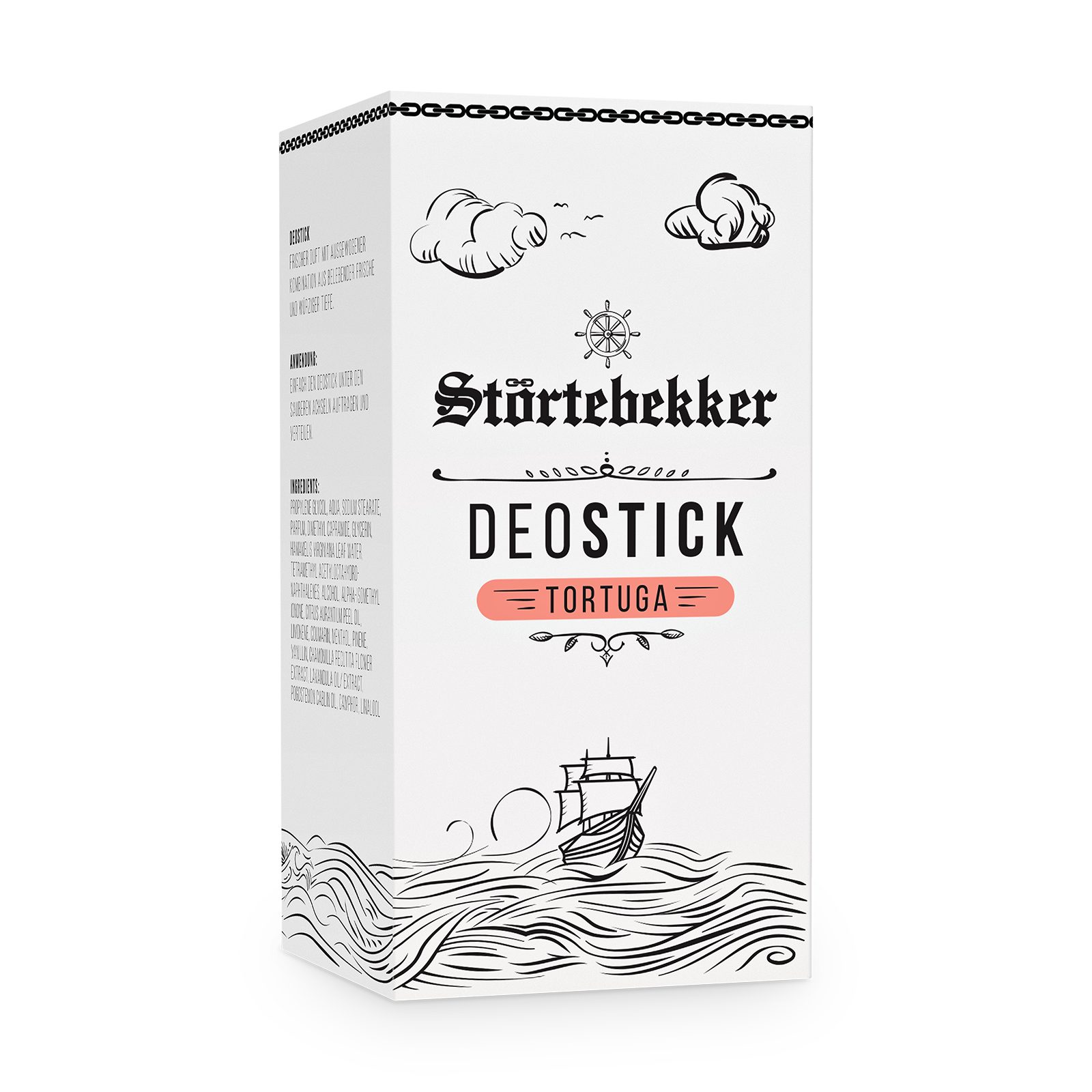 Störtebekker Deo-Stift für langanhaltende Frische, zuverlässiger Schutz, verleiht angenehme Frische