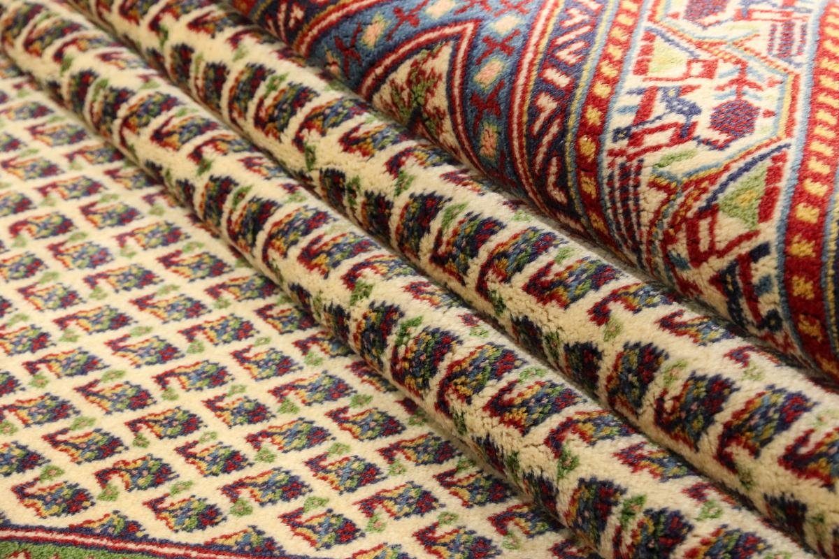 Orientteppich Sarough Mir Nain 212x253 Höhe: Boteh Trading, Handgeknüpfter rechteckig, 12 mm Orientteppich