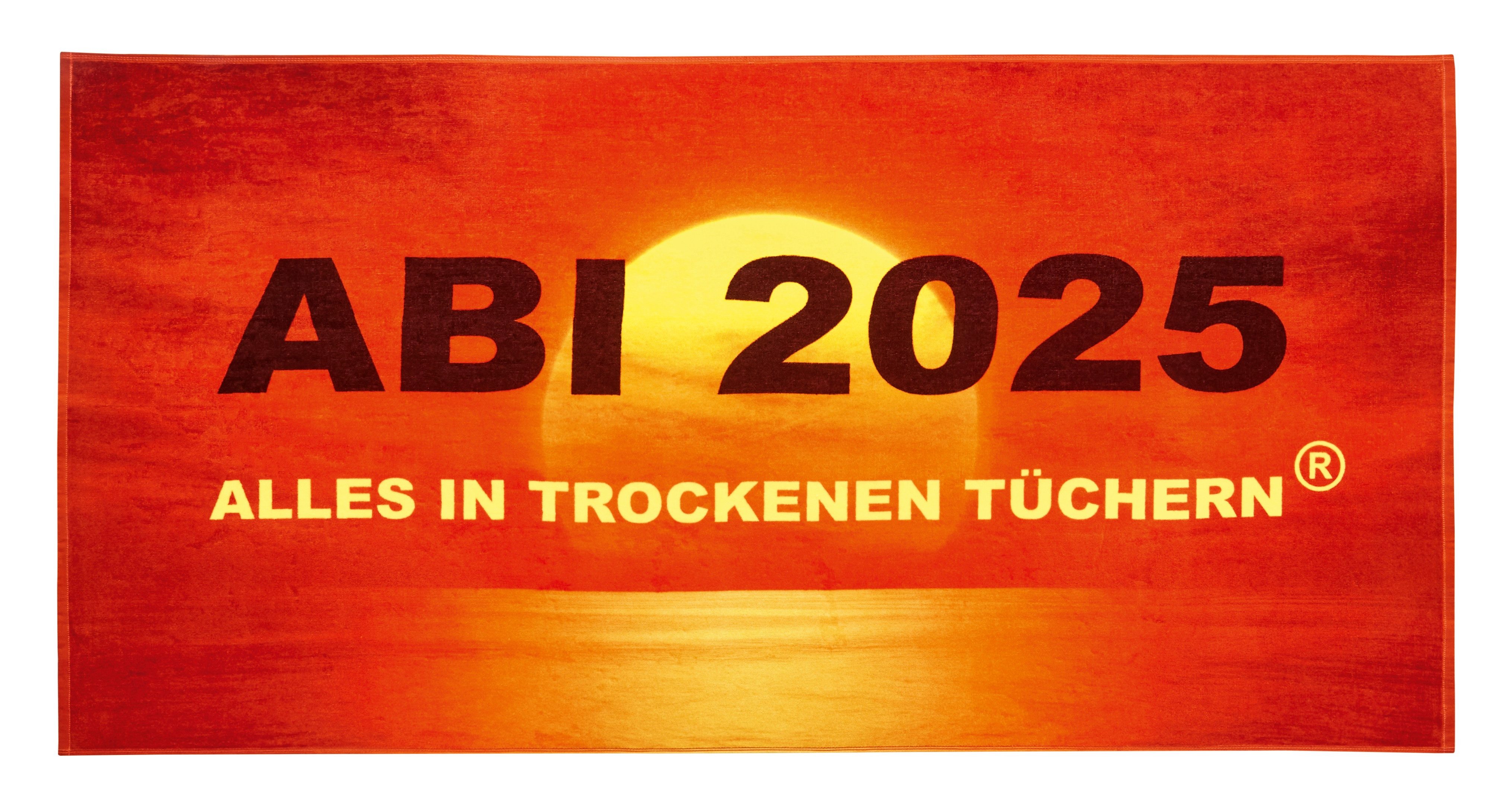 Egeria Strandtuch ABI 2025, Frottiervelours (1-St), günstig online kaufen