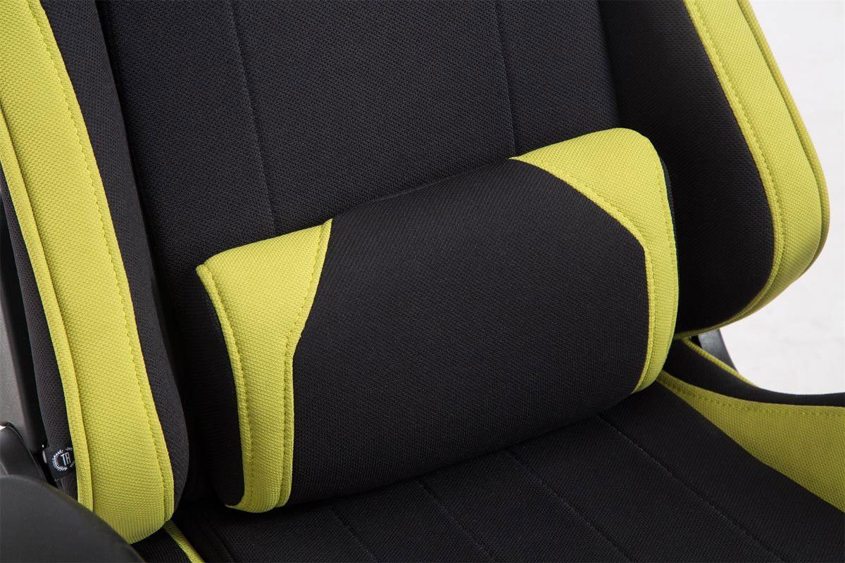 CLP Gaming Chair höhenverstellbar Shift Stoff, drehbar XL und schwarz/grün