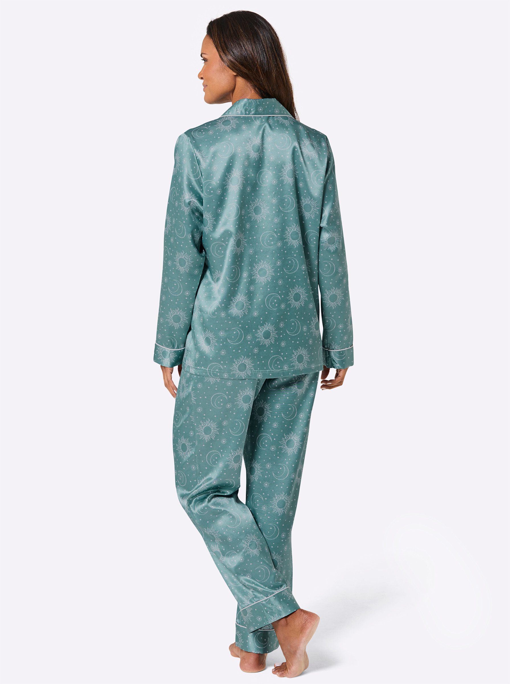 Witt Schlafanzug Pyjama Langarm günstig online kaufen