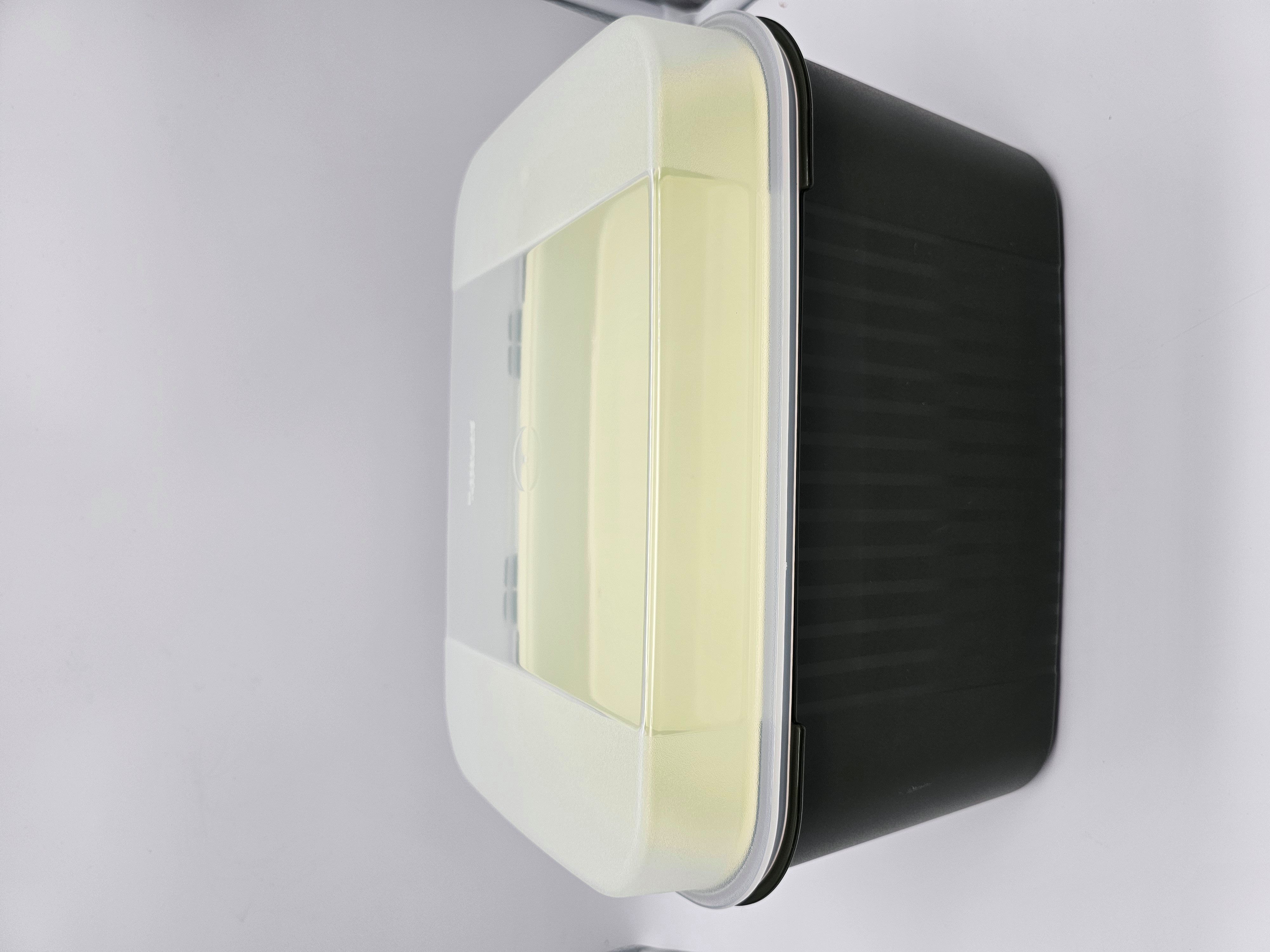 TUPPERWARE Lunchbox Tupperware Schatzkiste 7,3L olivegrün mit Einsatz