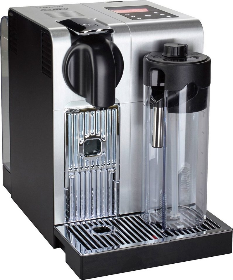 Nespresso Kapselmaschine Lattissima Pro EN 750.MB von DeLonghi, Silver, inkl.  Willkommenspaket mit 14 Kapseln