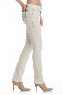 Rock Revival Straight-Jeans