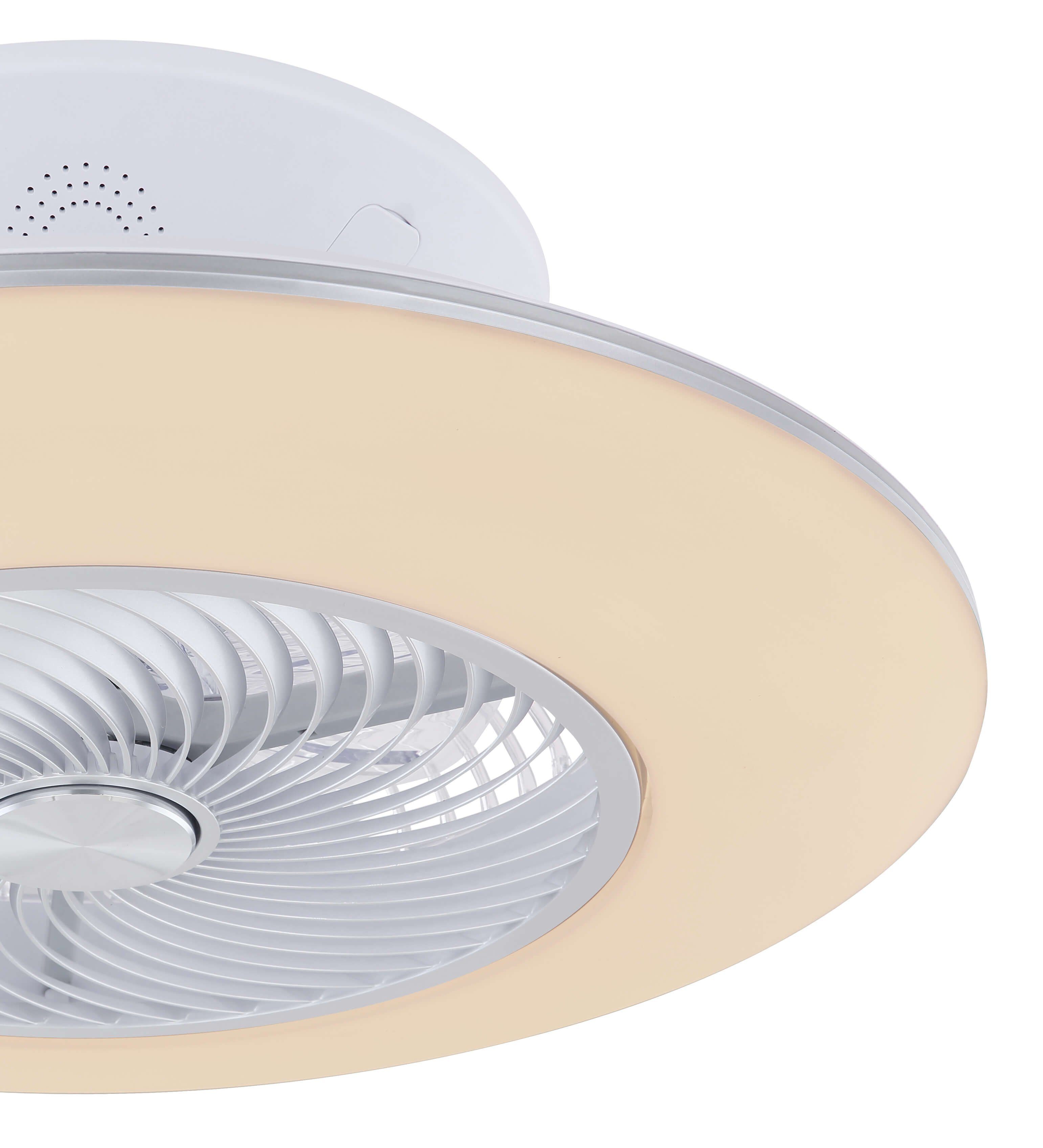 GLOBO LIGHTING Deckenventilator Deckenventilator Kello 58 cm mit LED und Fernbedienung, Mit Nachtlicht-Funktion