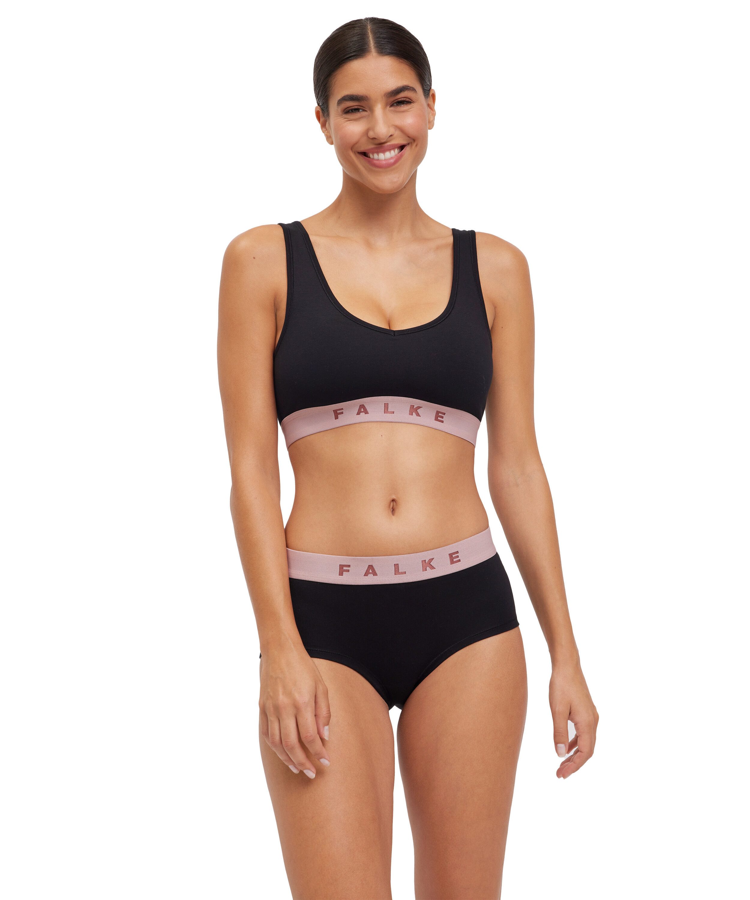 FALKE Hipster Daily Comfort (2er Pack) Logobund, Cotton-Mix, glatt, weich