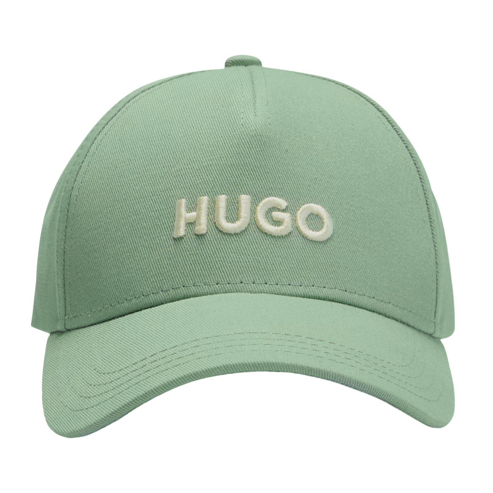 Snapback 330 Cap gesticktem Basecap pastel green mit HUGO Markenlogo light