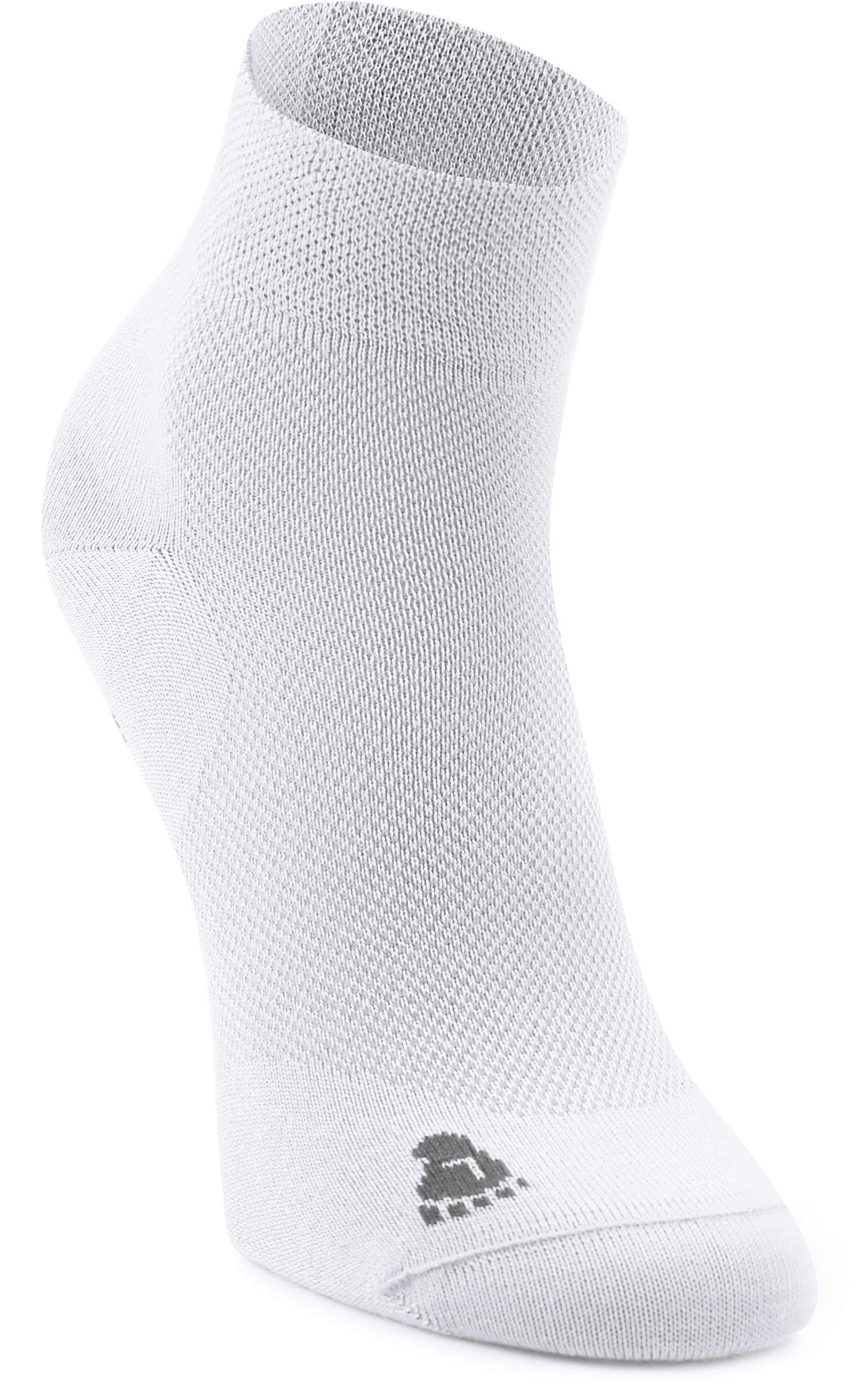 Weiß LASS0004 aus Socken Bambusfasern Unisex Socken Pack 5 Ladeheid