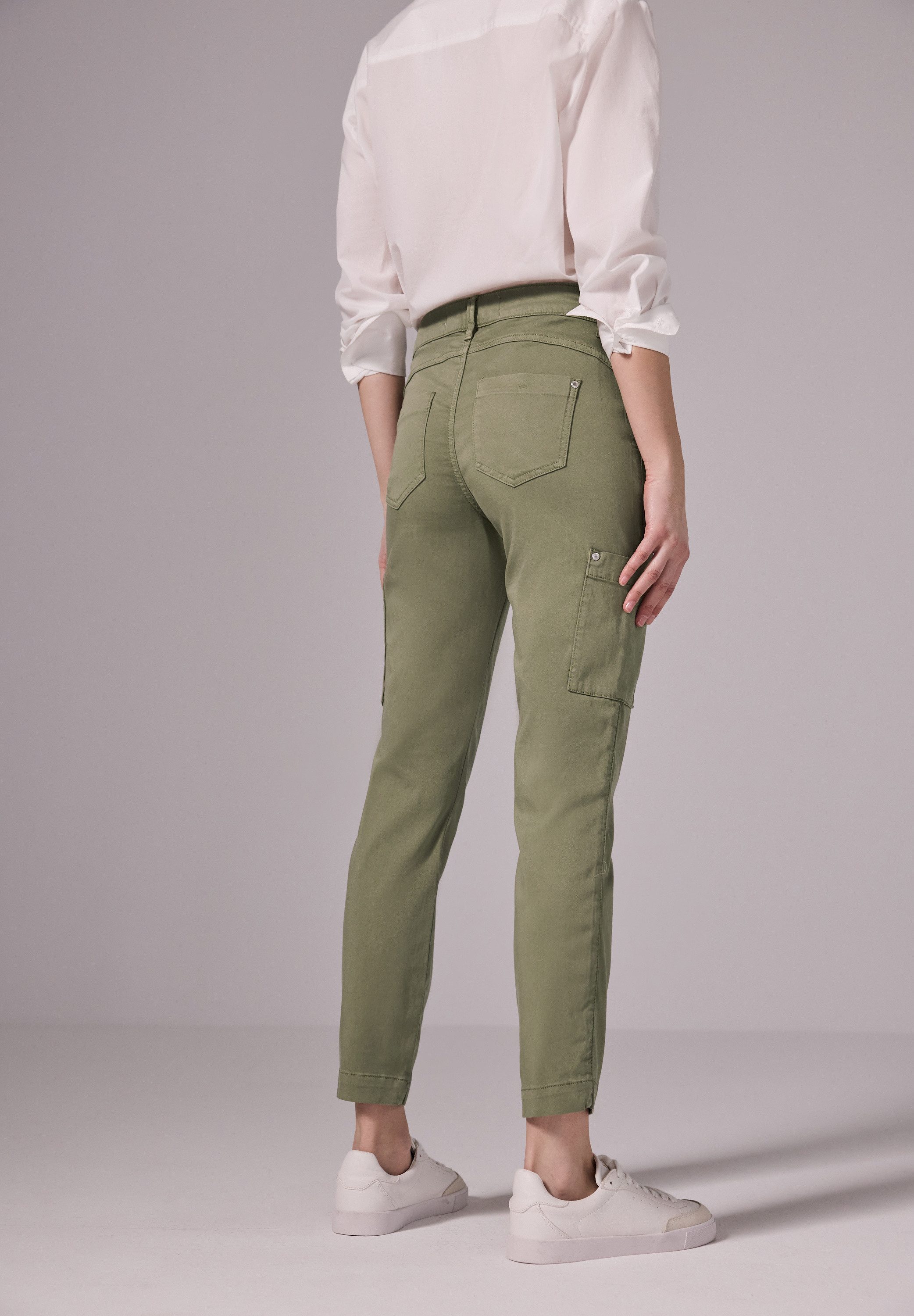 STREET ONE STUDIO Cargohose, aus Lyocell günstig online kaufen