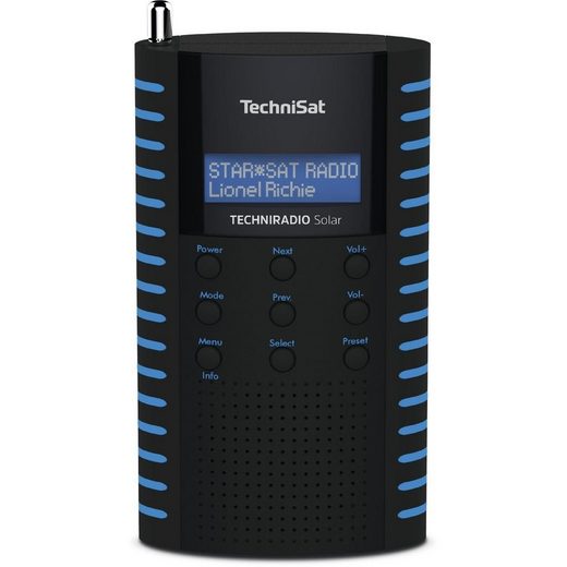 TechniSat »TECHNIRADIO Solar (DAB+ Radio, LCD, USB)« Retro-Radio