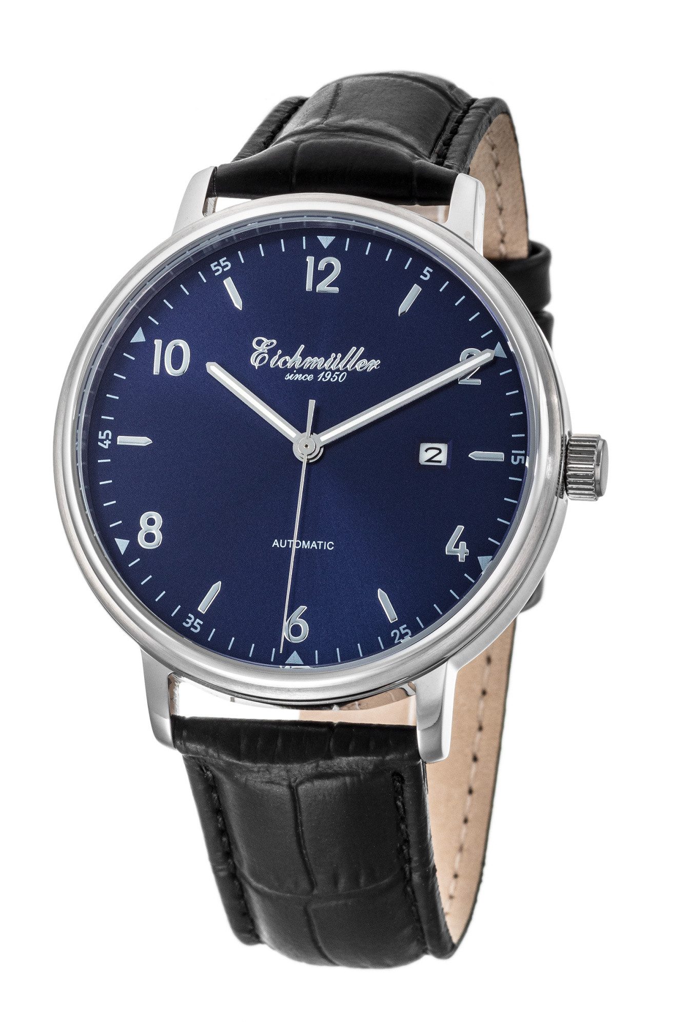 Eichmüller Automatikuhr RE7032 Herrenuhr Blau 42 günstig online kaufen