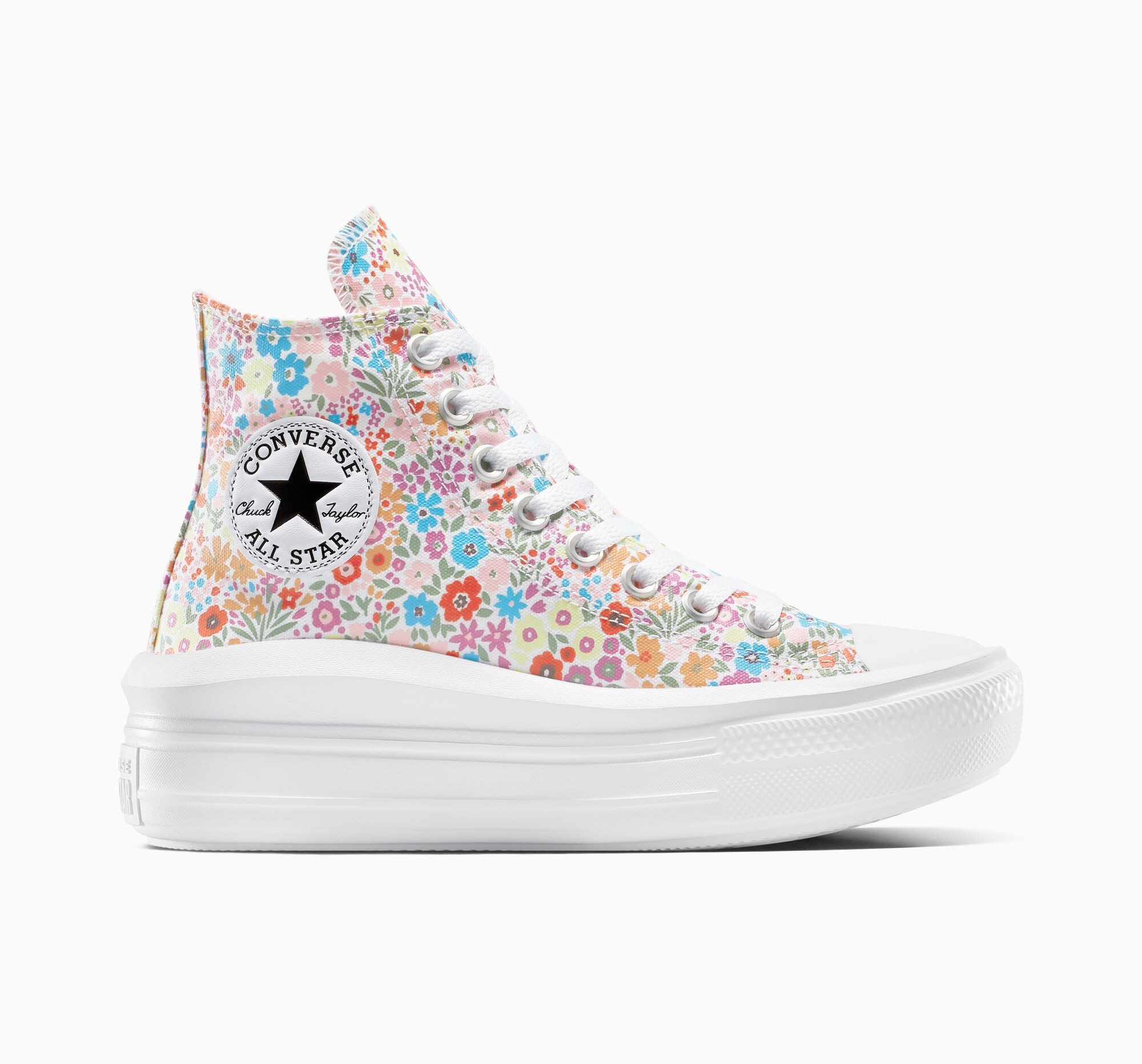 Converse CHUCK TAYLOR ALL STAR MOVE PLATFORM MINI FLOWERS Sneaker günstig online kaufen