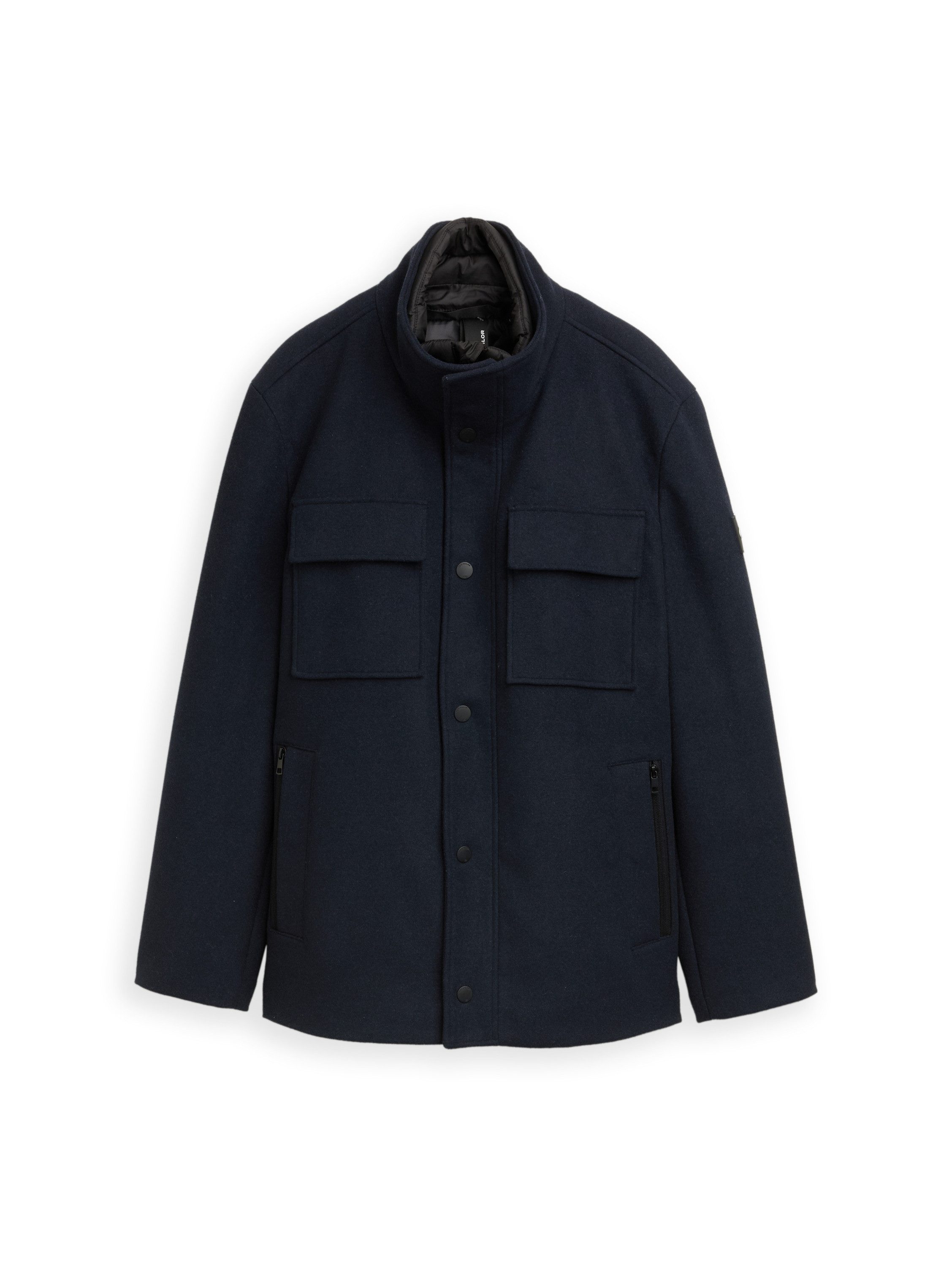 TOM TAILOR Wolljacke Jacken 2-in-1 Wolljacke mit abnehmbarer Innenjacke günstig online kaufen