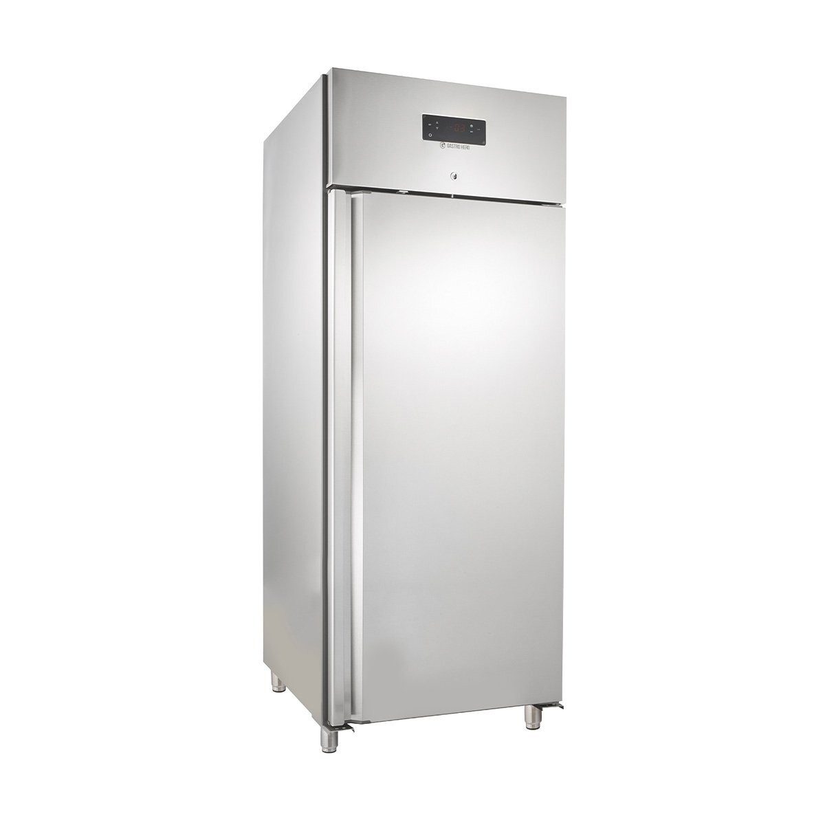 GastroHero Gefrierschrank Tiefkühlschrank 616 Liter GN 2/1 - Profi Gewerbe Gefrierschrank GNH650BTM, 201 cm hoch, 74 cm breit, Digitale Temperaturkontrolle, langlebiger Kompressor, LED-Beleuchtung