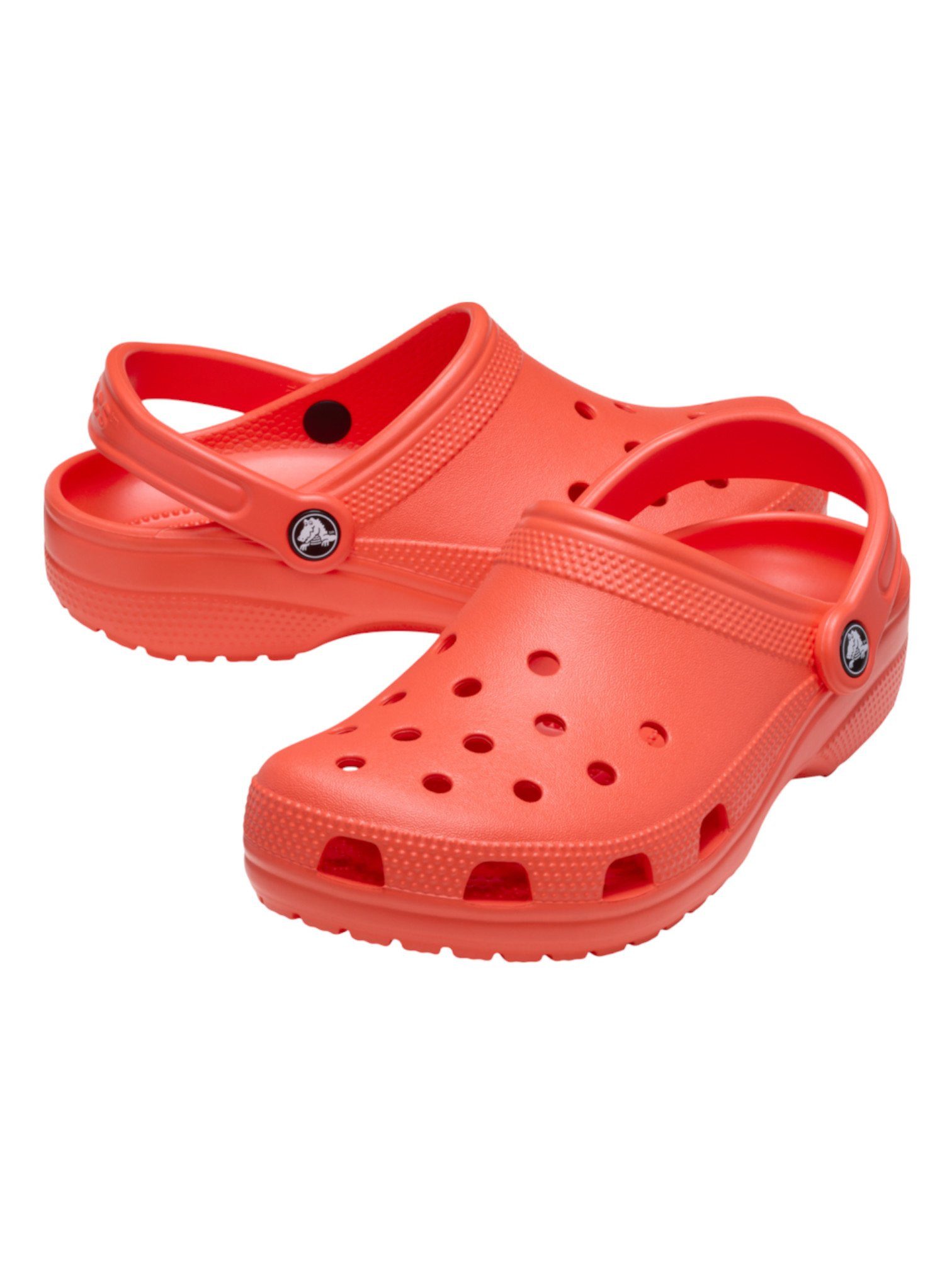 Crocs Sandale Classic Clog hellrot Damen Badeschuh