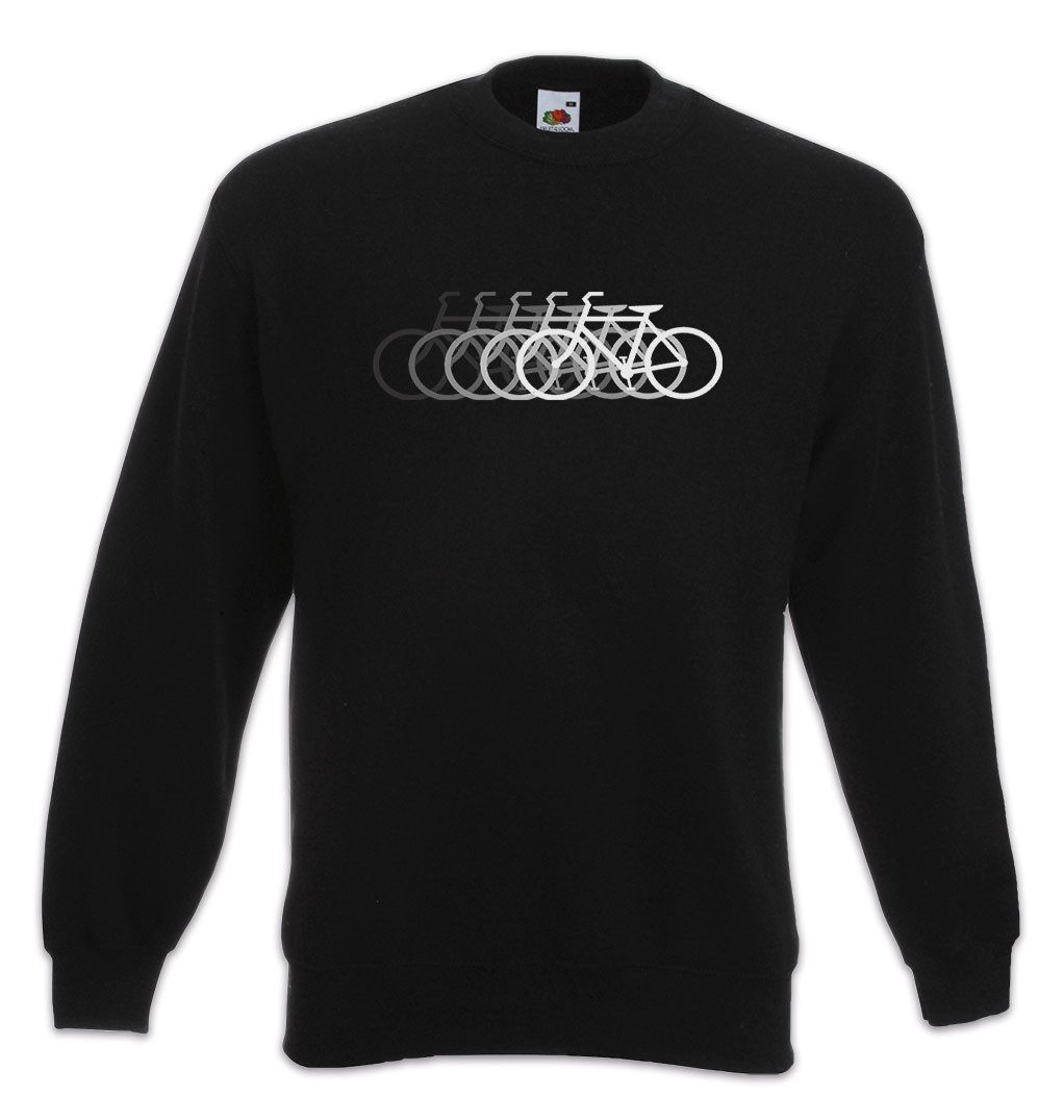 Sweatshirt Bike In Motion Sweatshirt MTB Fahrrad Sport Rennrad Radfahrer BMX