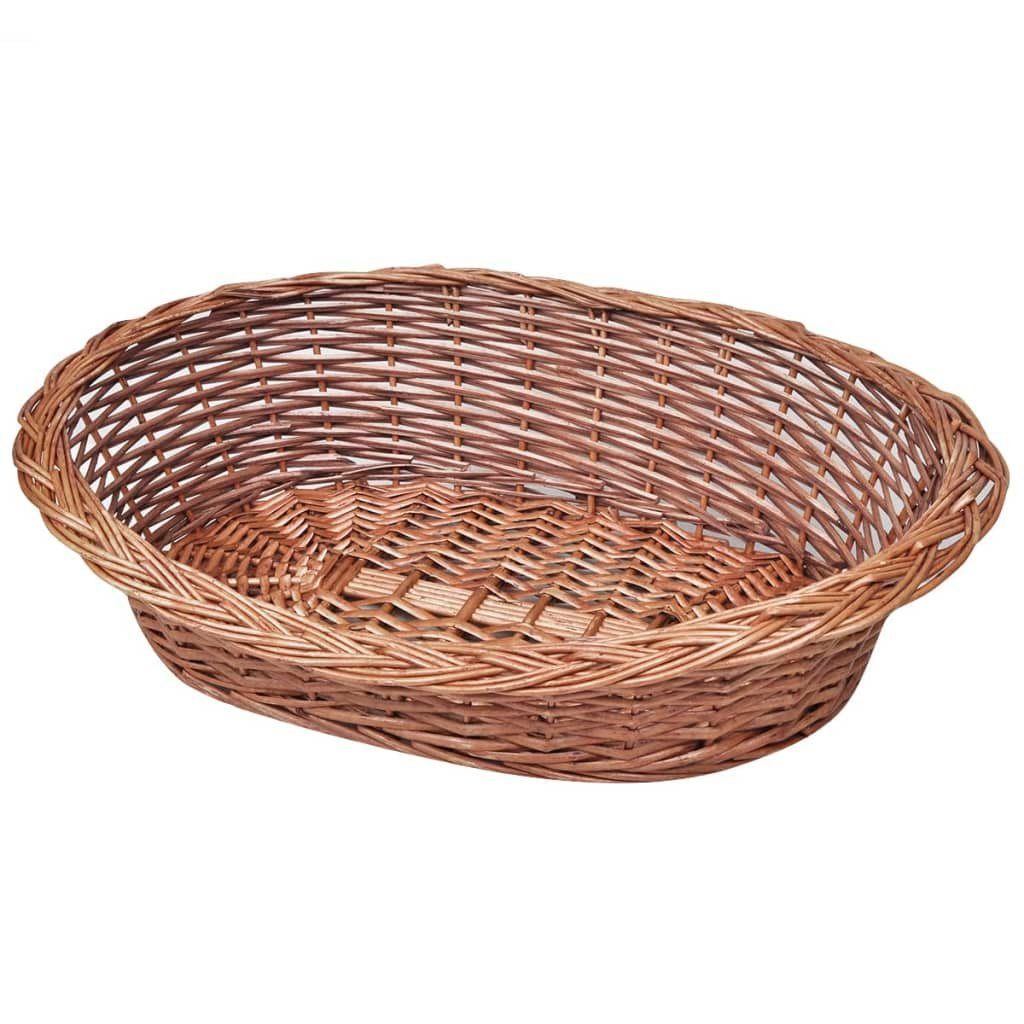 furnicato Hundekorb aus Weide Natur 69 günstig online kaufen