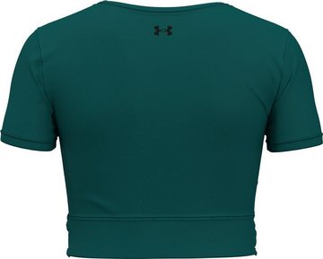 Under Armour® Kurzarmshirt MOTION CROSSOVER CROP SS HYDRO TEAL